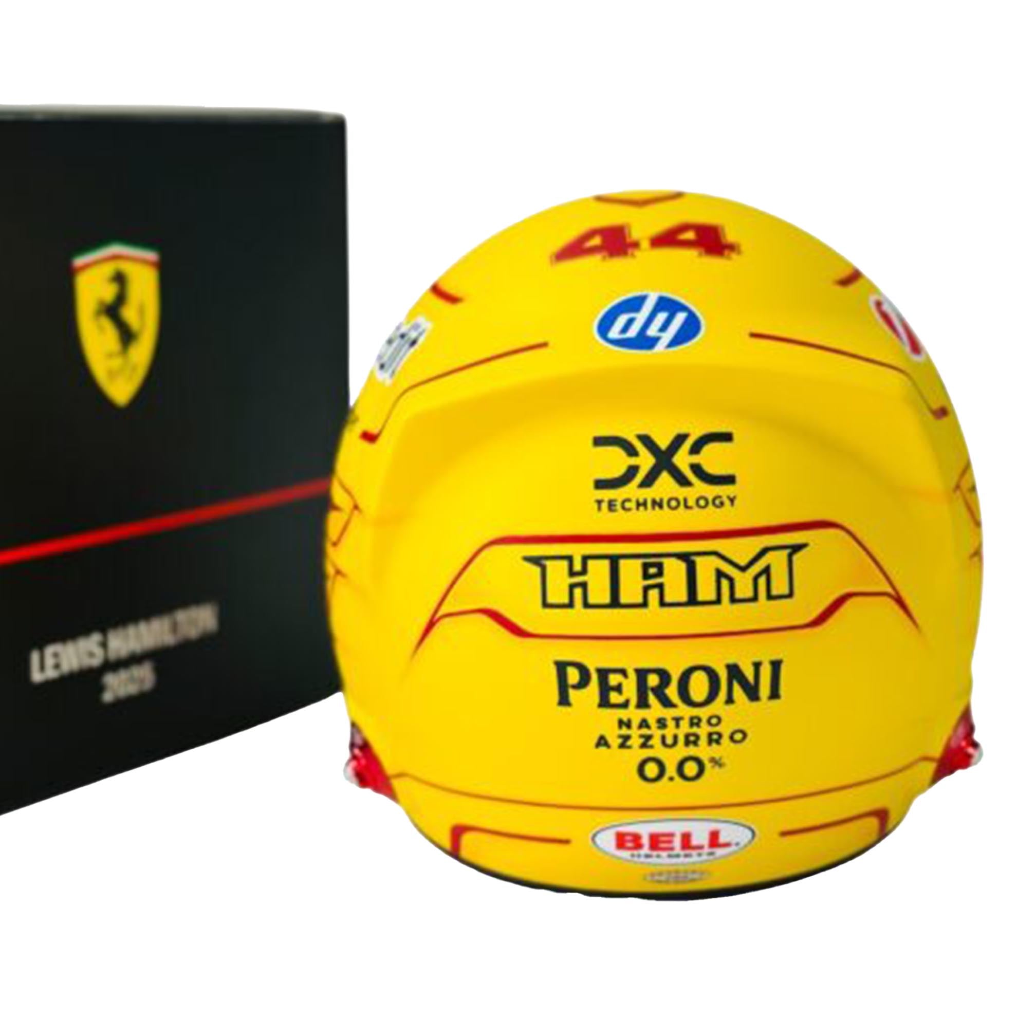 2025 Lewis Hamilton 1:2 Scale Scuderia Ferrari F1 Helmet