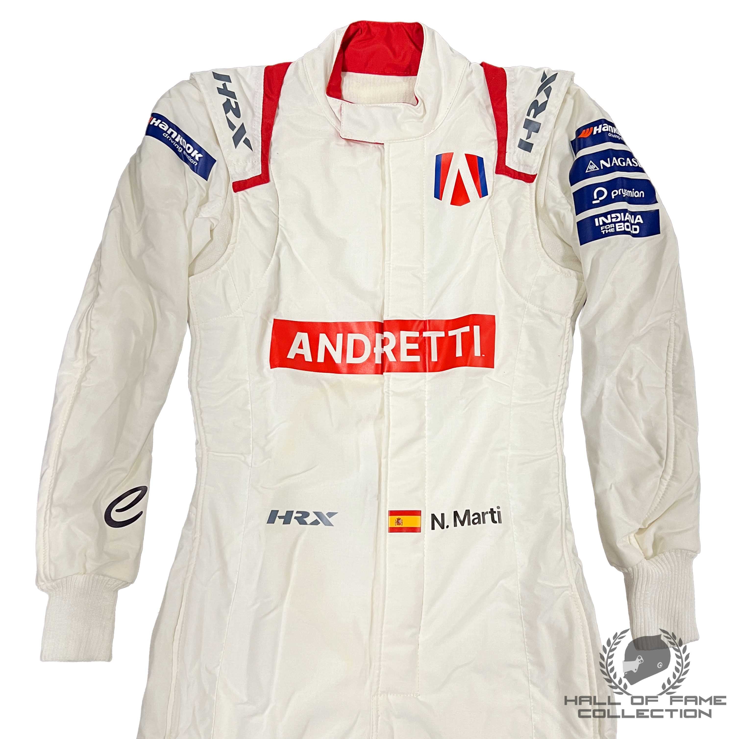 2025 Nerea Marti Andretti Unused Formula E Suit and Nomex Set