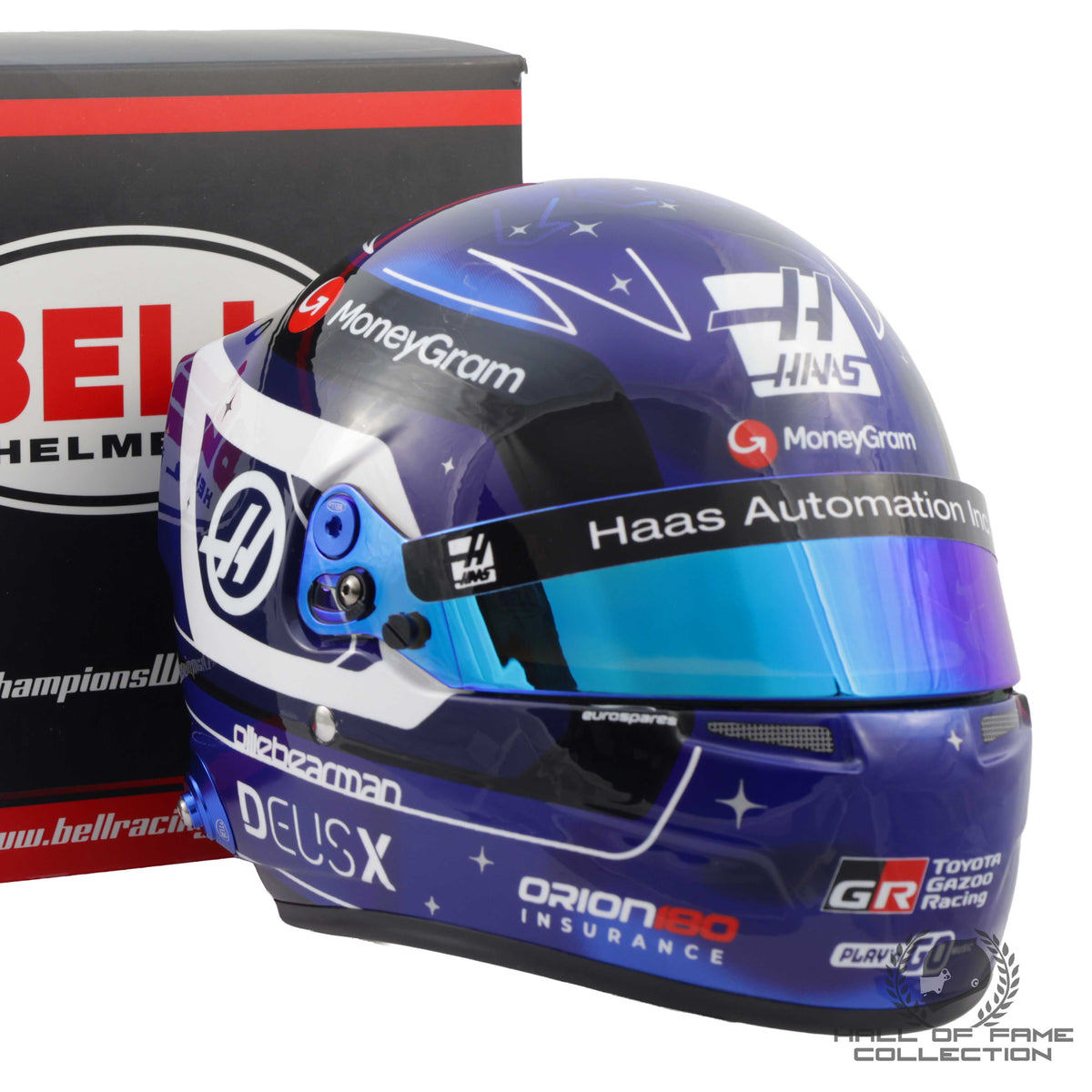 2025 Oliver Bearman Singapore GP 1:2 Scale Helmet