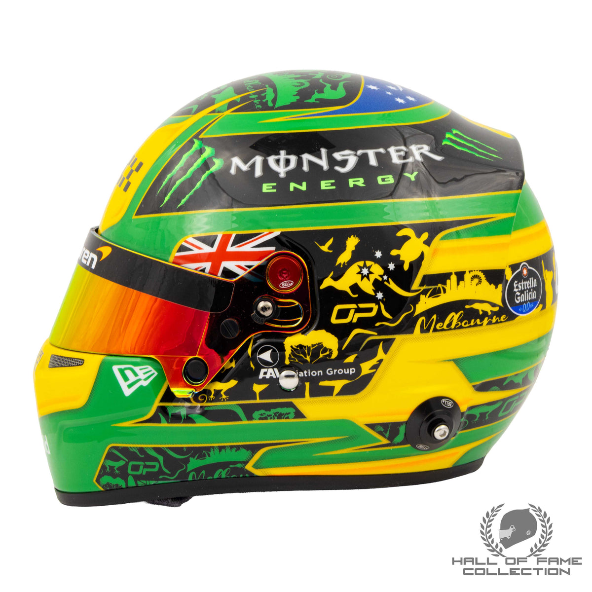 2025 Oscar Piastri Australian GP McLaren 1:2 Scale F1 Helmet