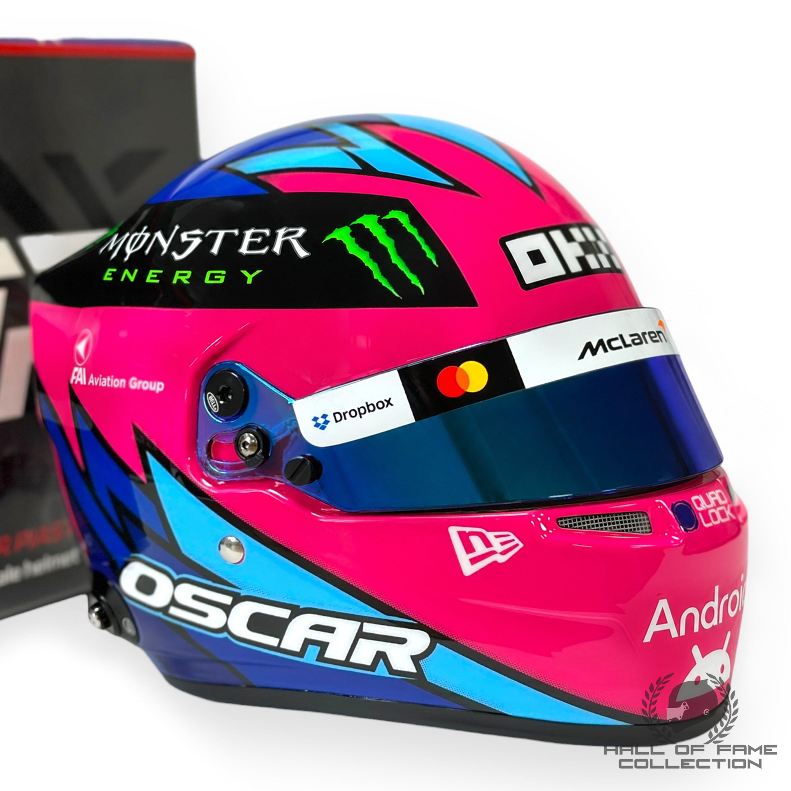 2025 Oscar Piastri Las Vegas 1:2 McLaren F1 Helmet
