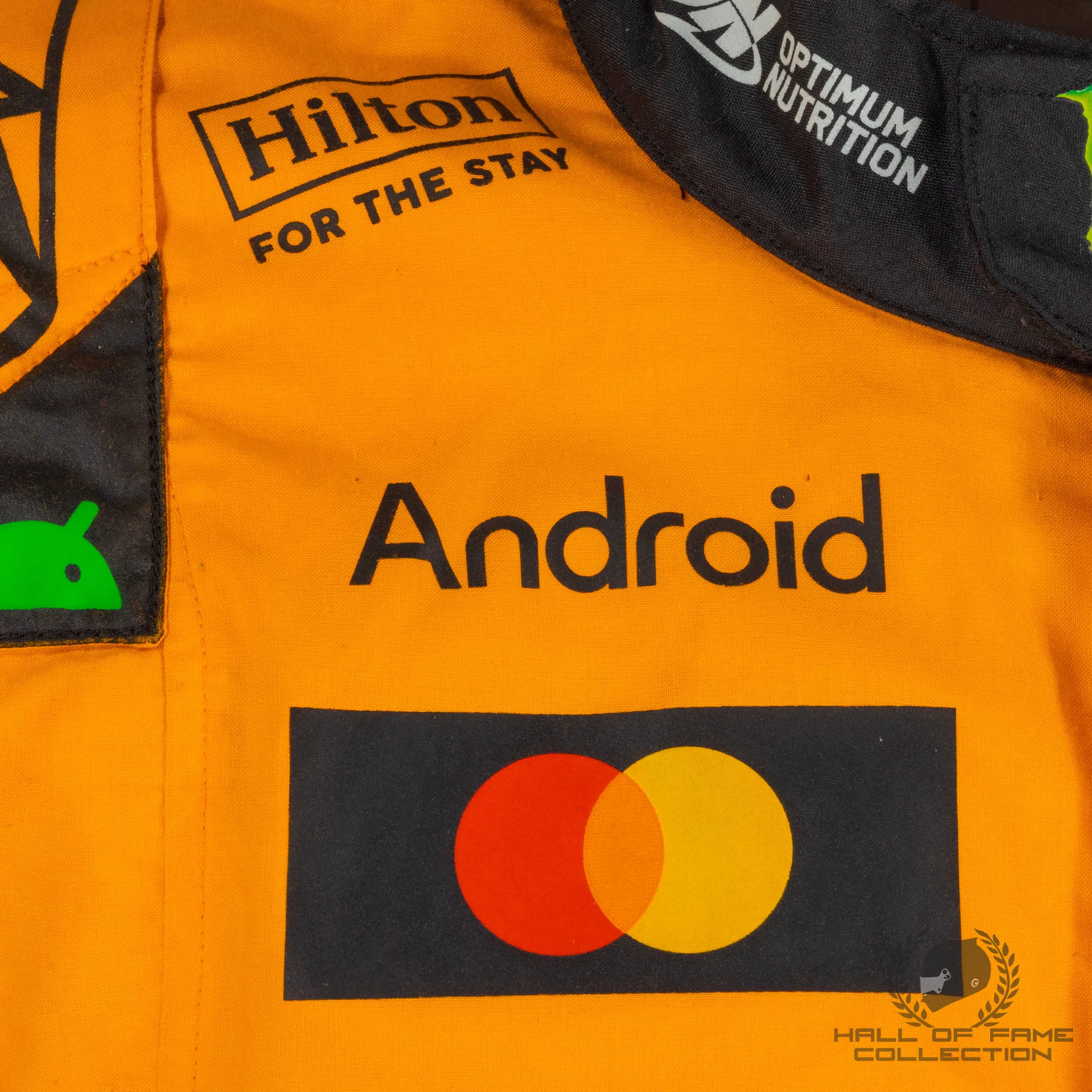 2025 Oscar Piastri Original Used McLaren F1 Suit
