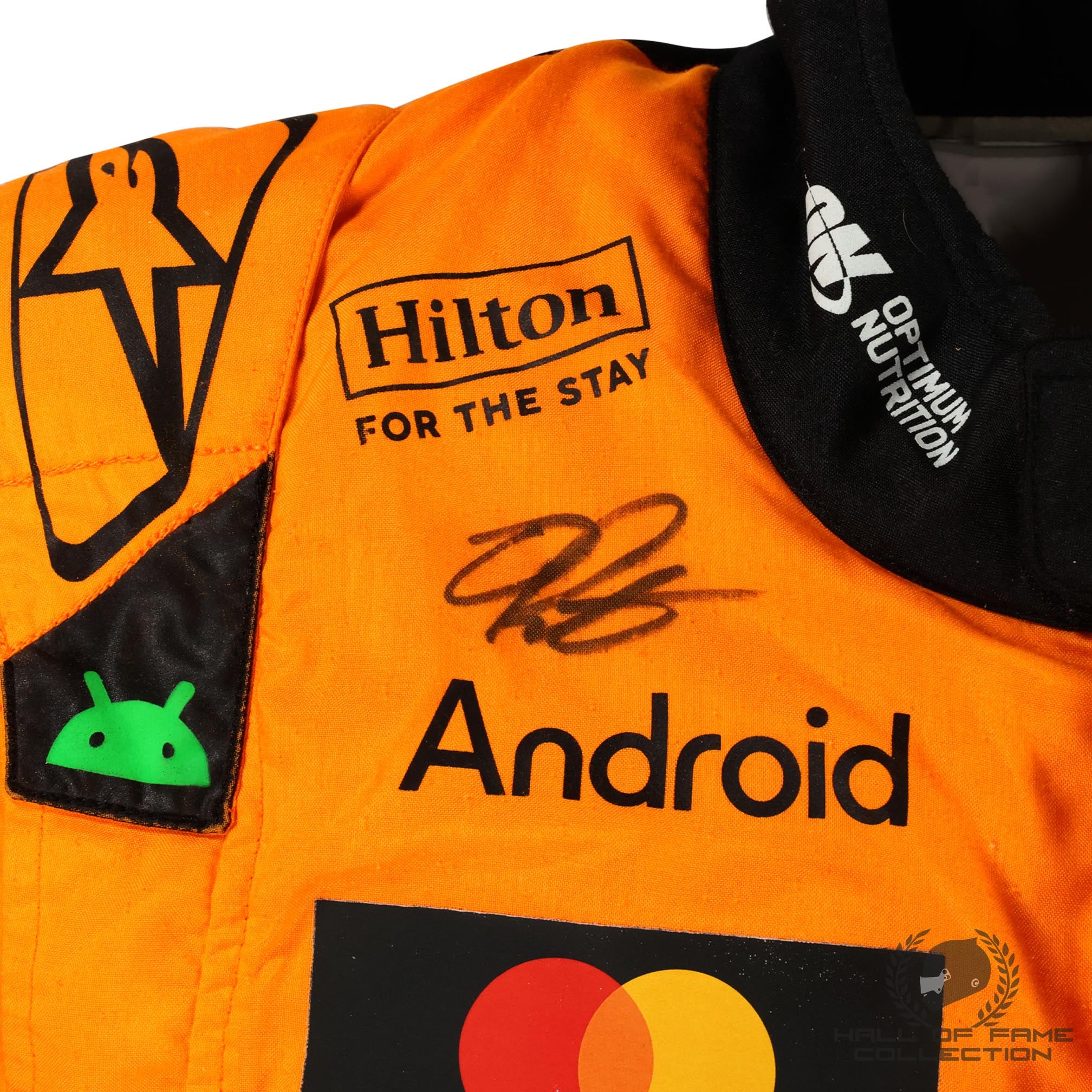 2025 Oscar Piastri Signed Original Used McLaren F1 Suit