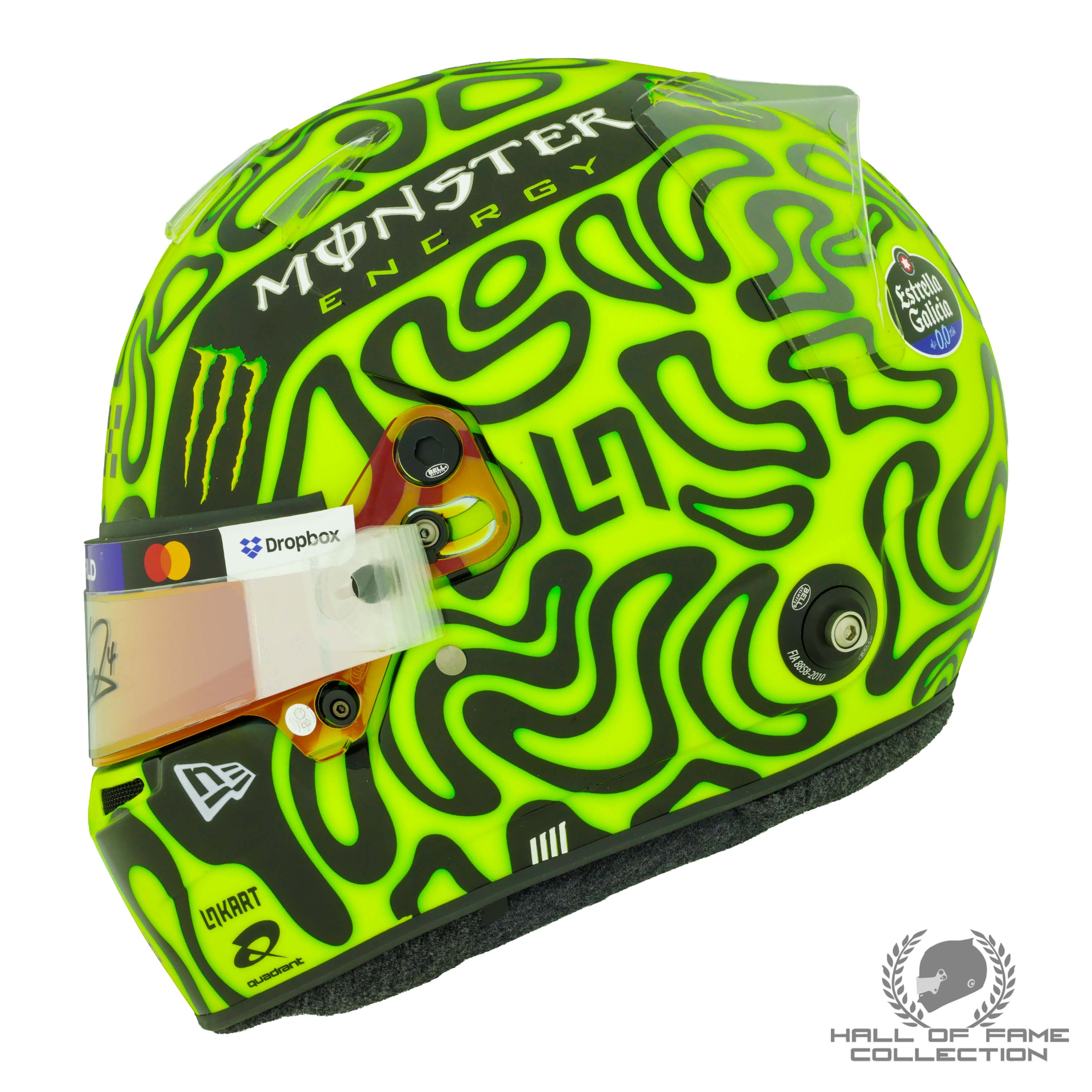 2025 Lando Norris Signed World Championship Season Used McLaren F1 Helmet