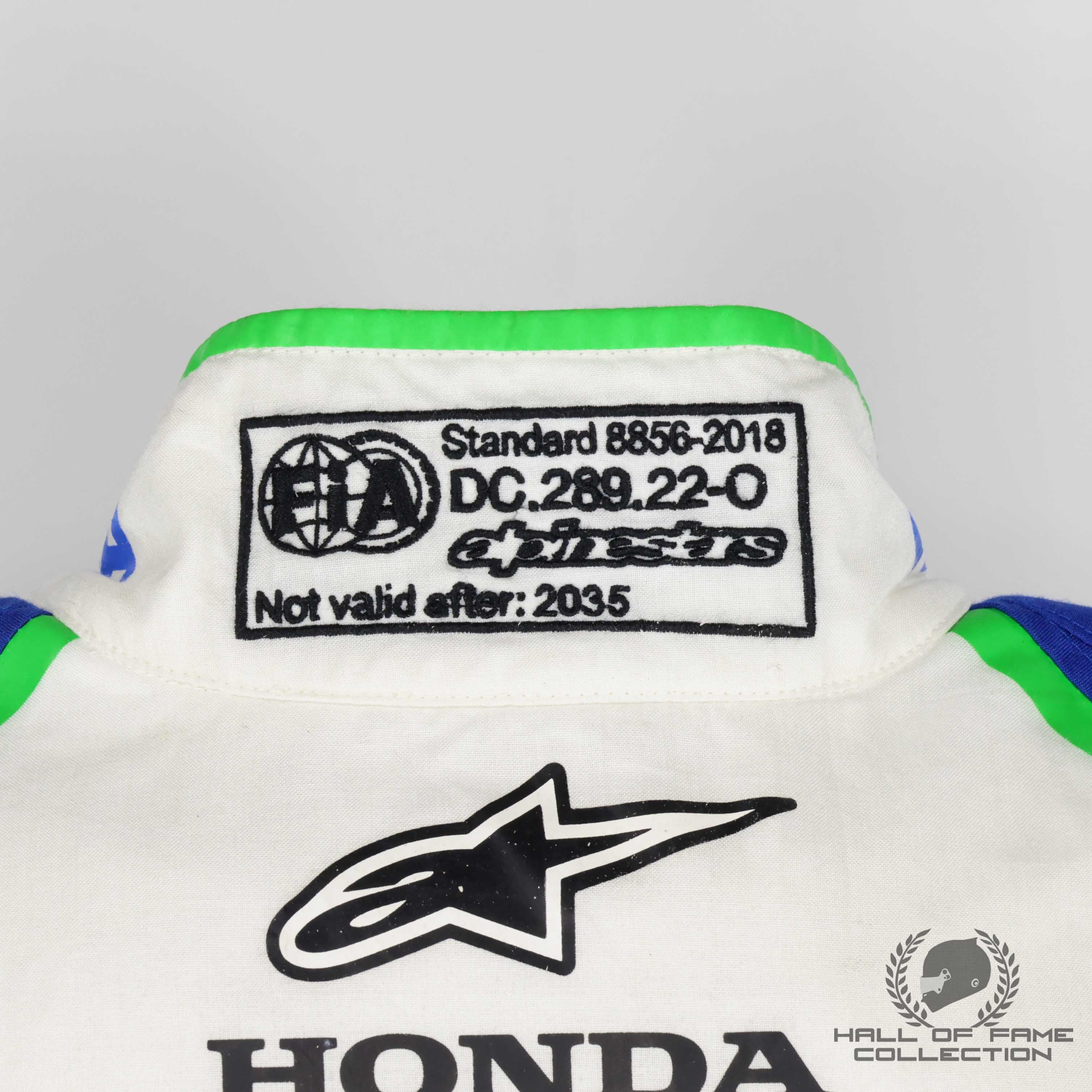 2025 Liam Lawson Signed Abu Dhabi 'Rookie Season' Racing Bulls F1 Suit