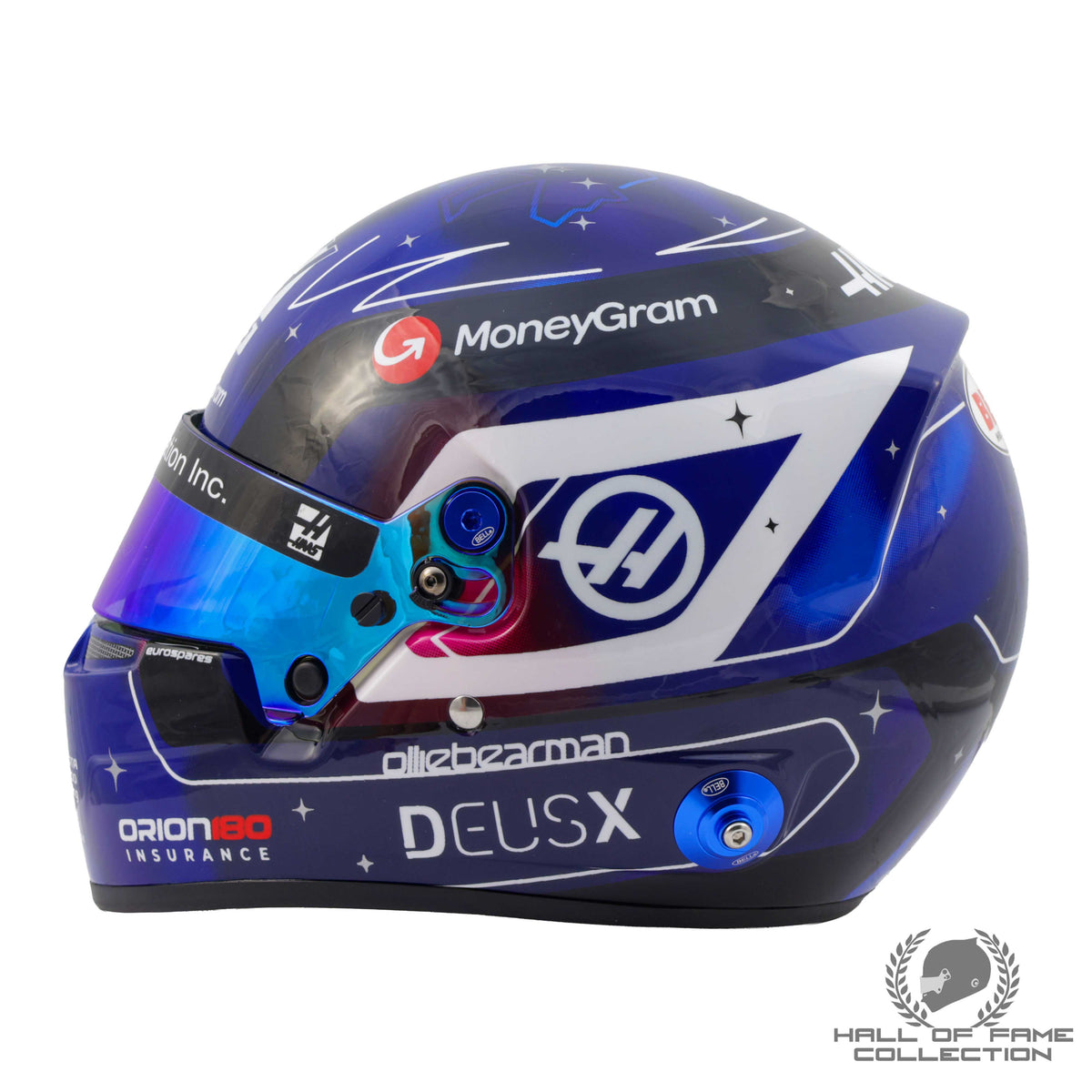 2025 Oliver Bearman Singapore GP 1:2 Scale Helmet