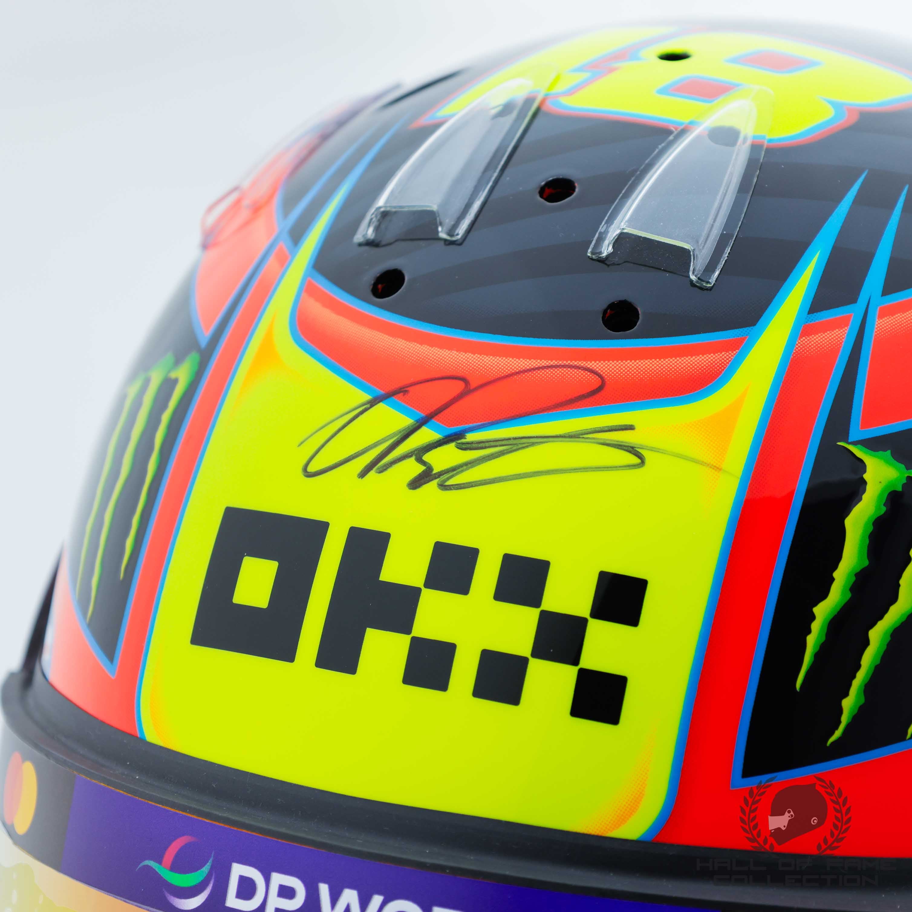 2025 Oscar Piastri Signed Official Replica McLaren F1 Helmet