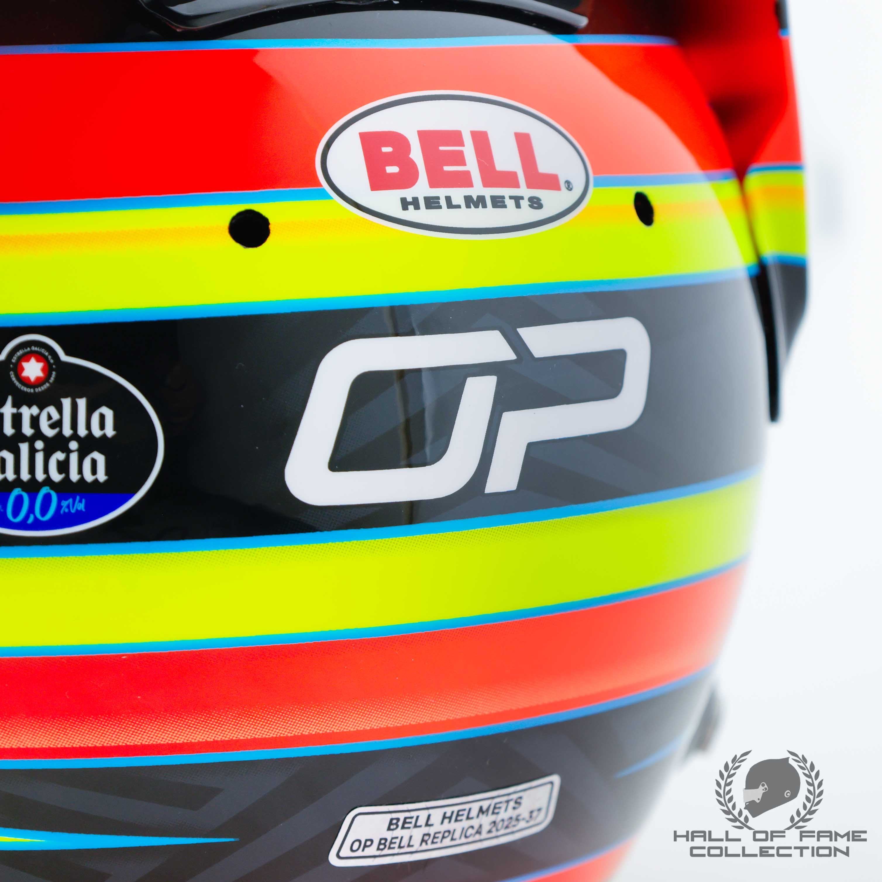 2025 Oscar Piastri Signed Official Replica McLaren F1 Helmet