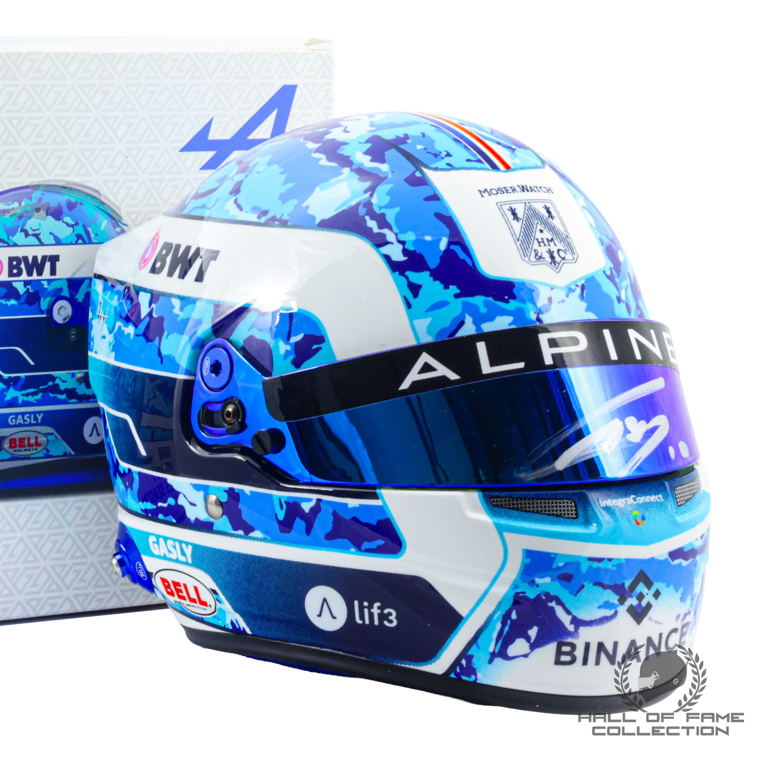 2025 Pierre Gasly 1:2 Scale Bell Alpine F1 Helmet