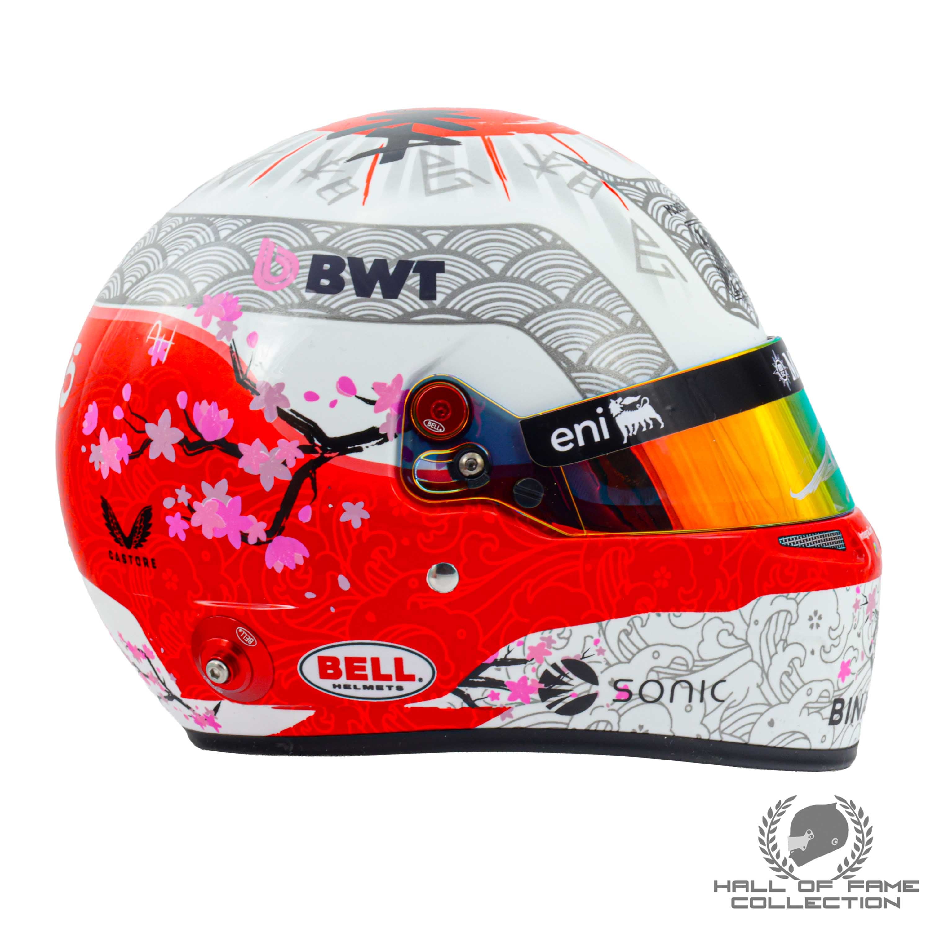 2025 Pierre Gasly Signed Suzuka Special 1:2 Scale Bell Alpine F1 Helmet