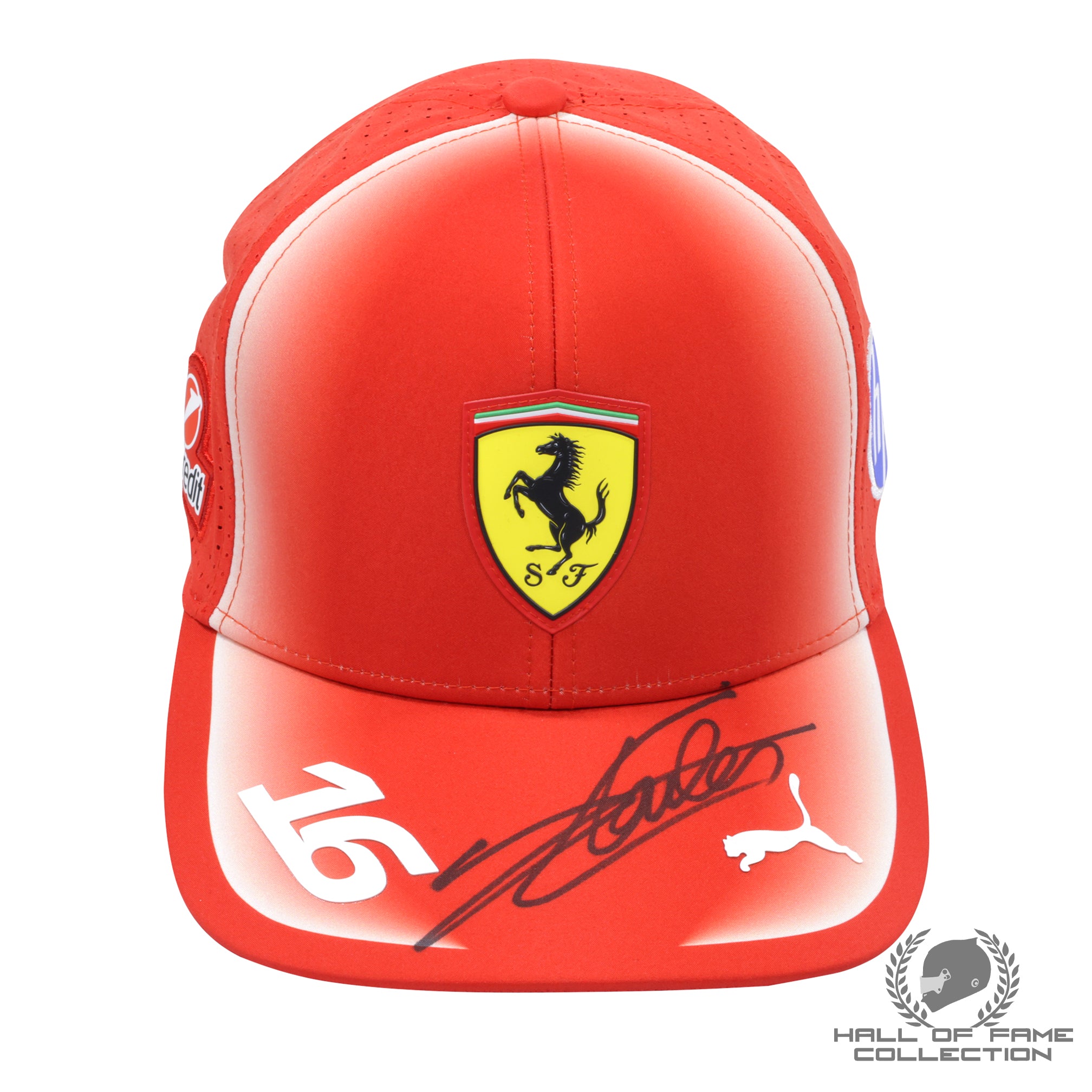 2026 Charles Leclerc Signed Scuderia Ferrari Driver Issued F1 Hat