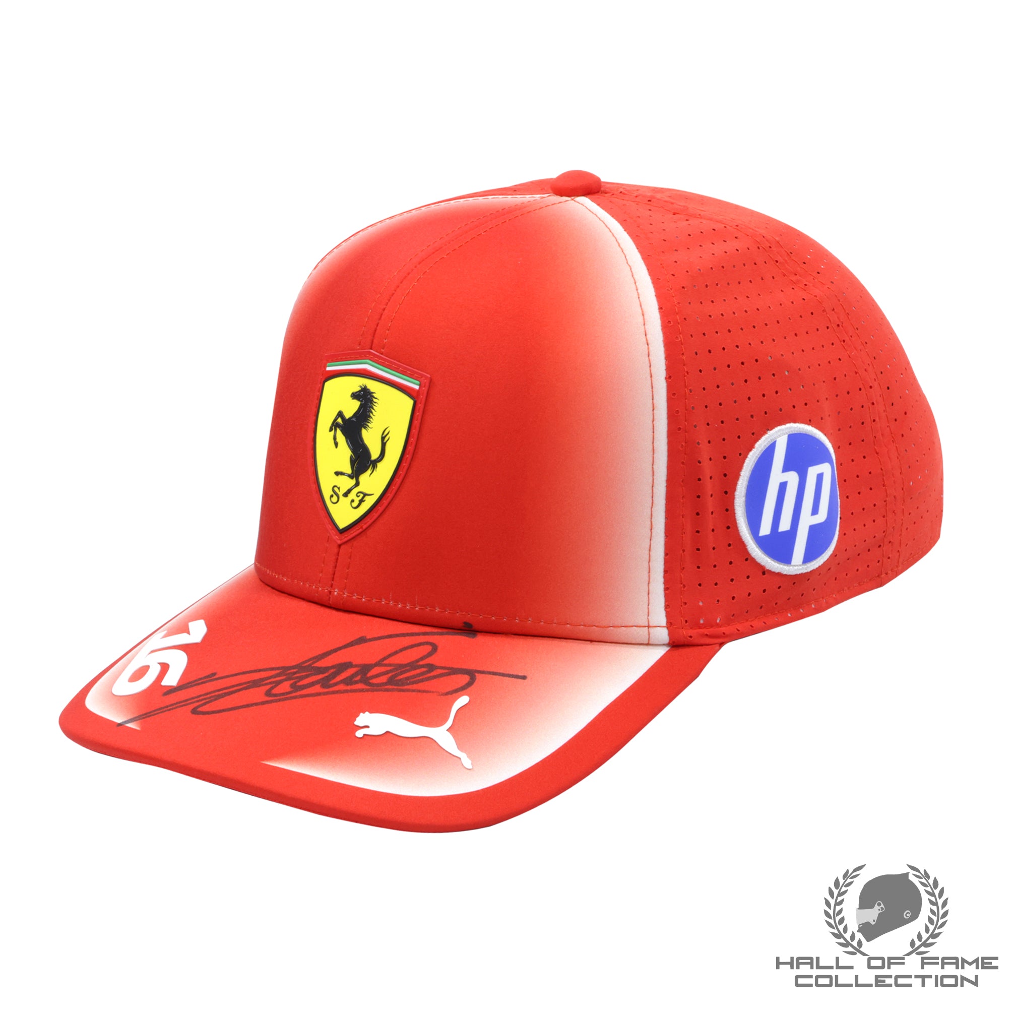 2026 Charles Leclerc Signed Scuderia Ferrari Driver Issued F1 Hat