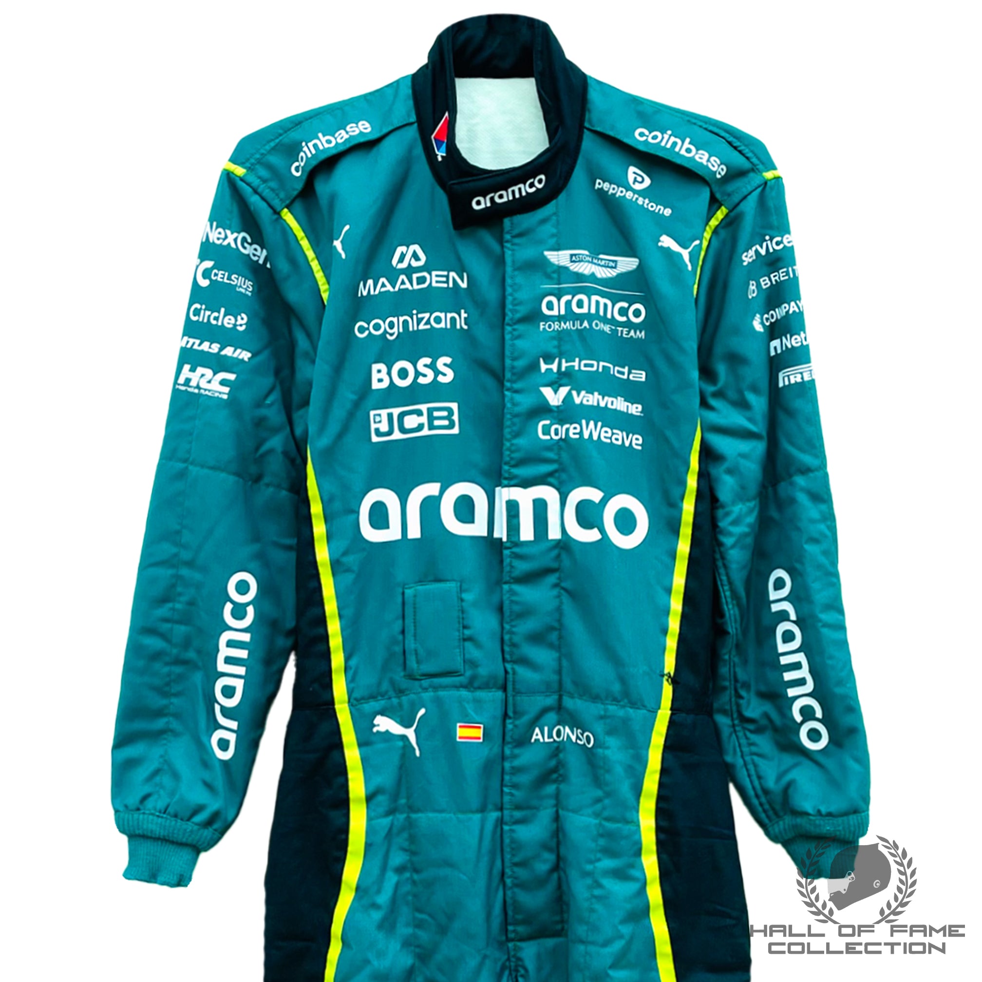2026 Fernando Alonso Race Used Aston Martin F1 Suit
