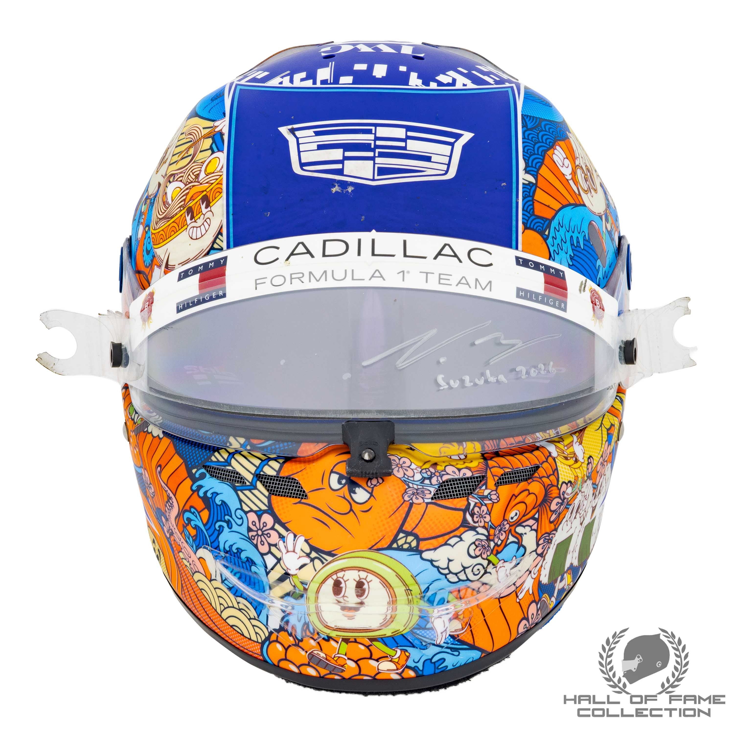 2026 Valtteri Bottas Signed Japan GP Cadillac F1 Helmet