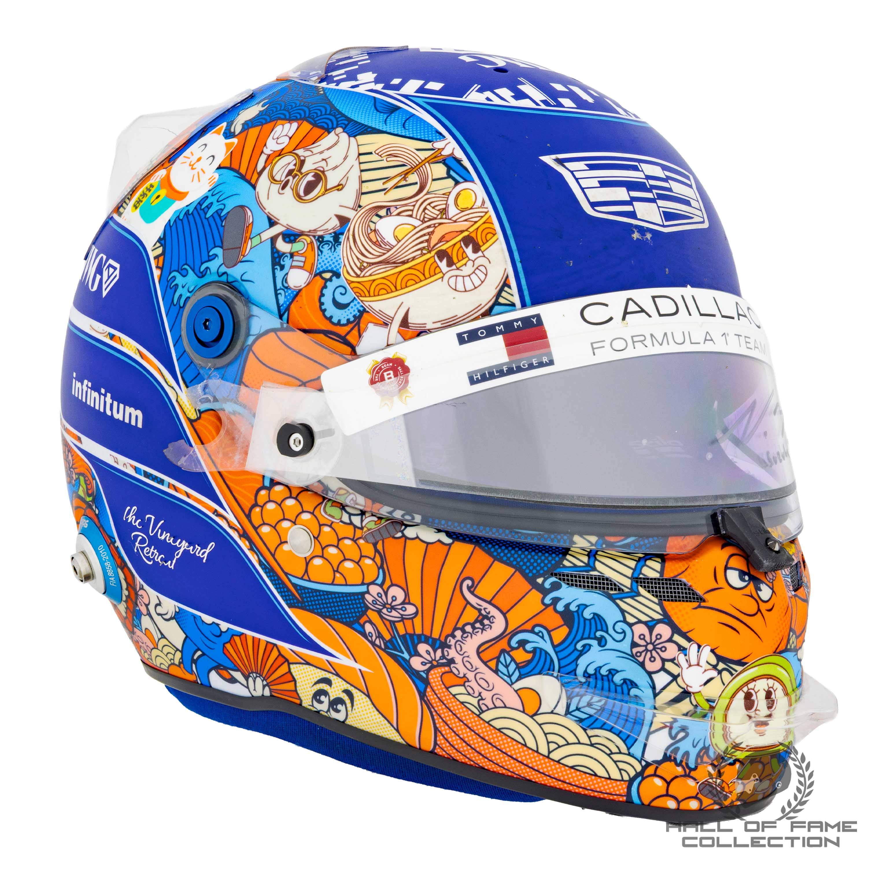 2026 Valtteri Bottas Signed Japan GP Cadillac F1 Helmet