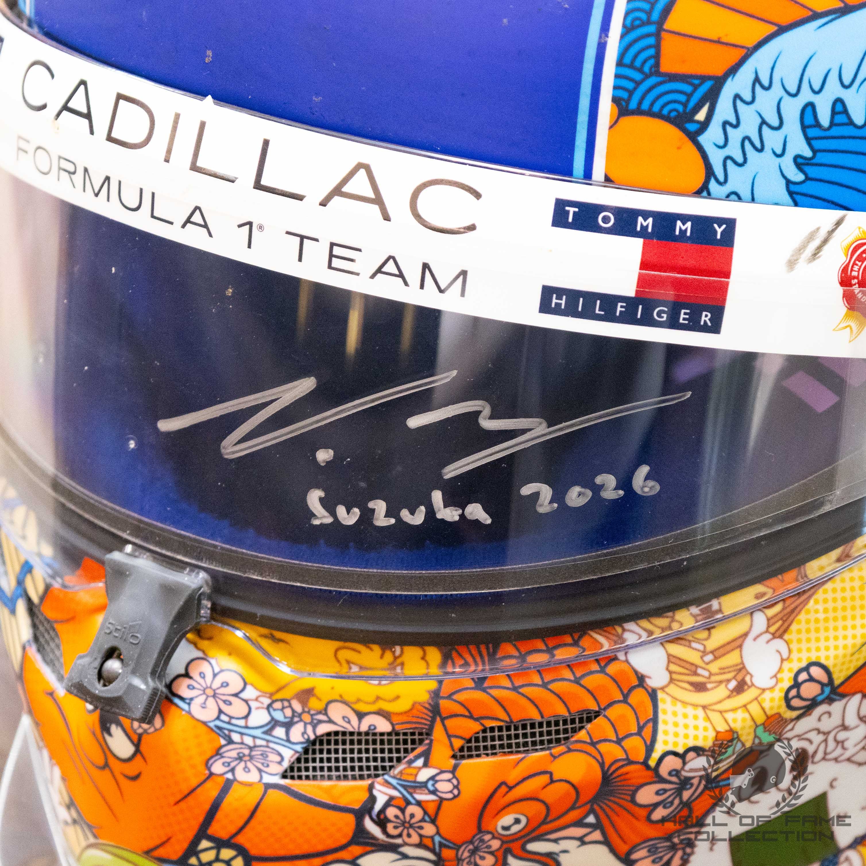 2026 Valtteri Bottas Signed Japan GP Cadillac F1 Helmet