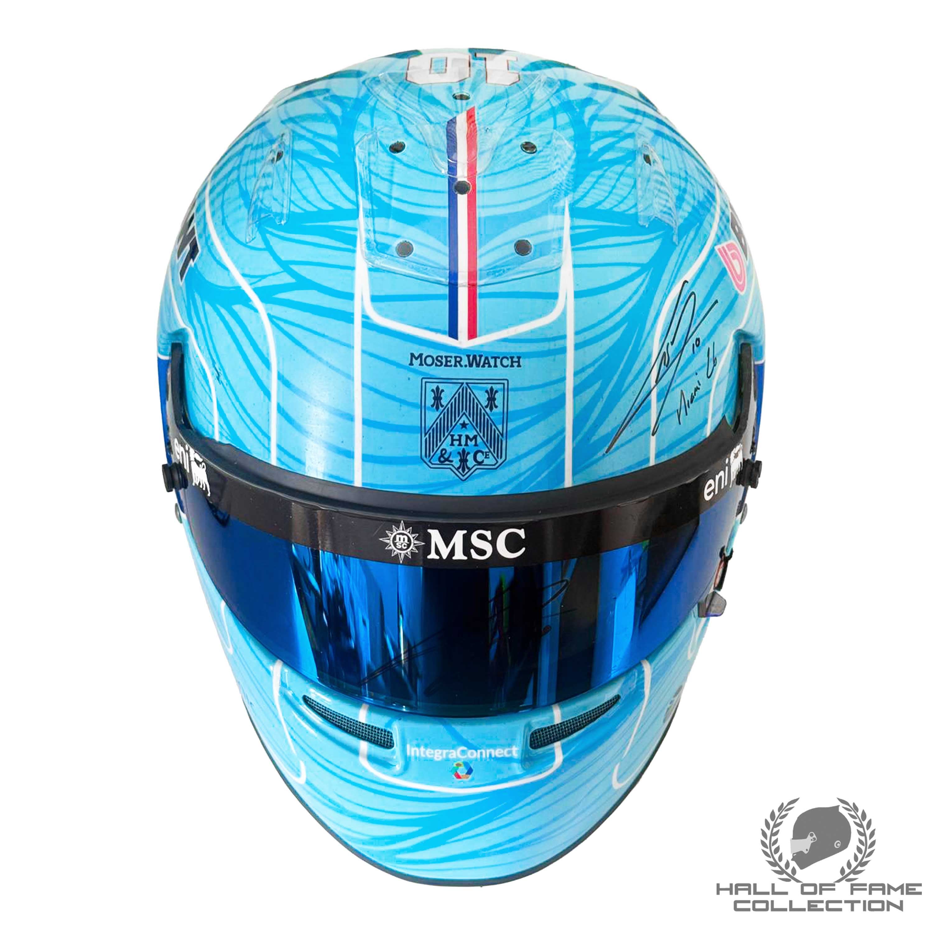 2026 Pierre Gasly Signed  Race Used BWT Alpine F1 Helmet