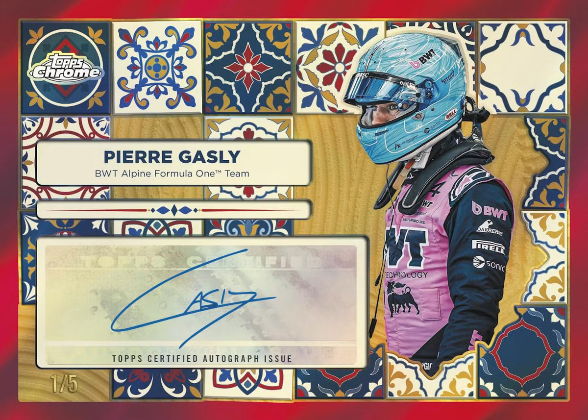 2026 Topps Chrome F1 Sealed Hobby Box