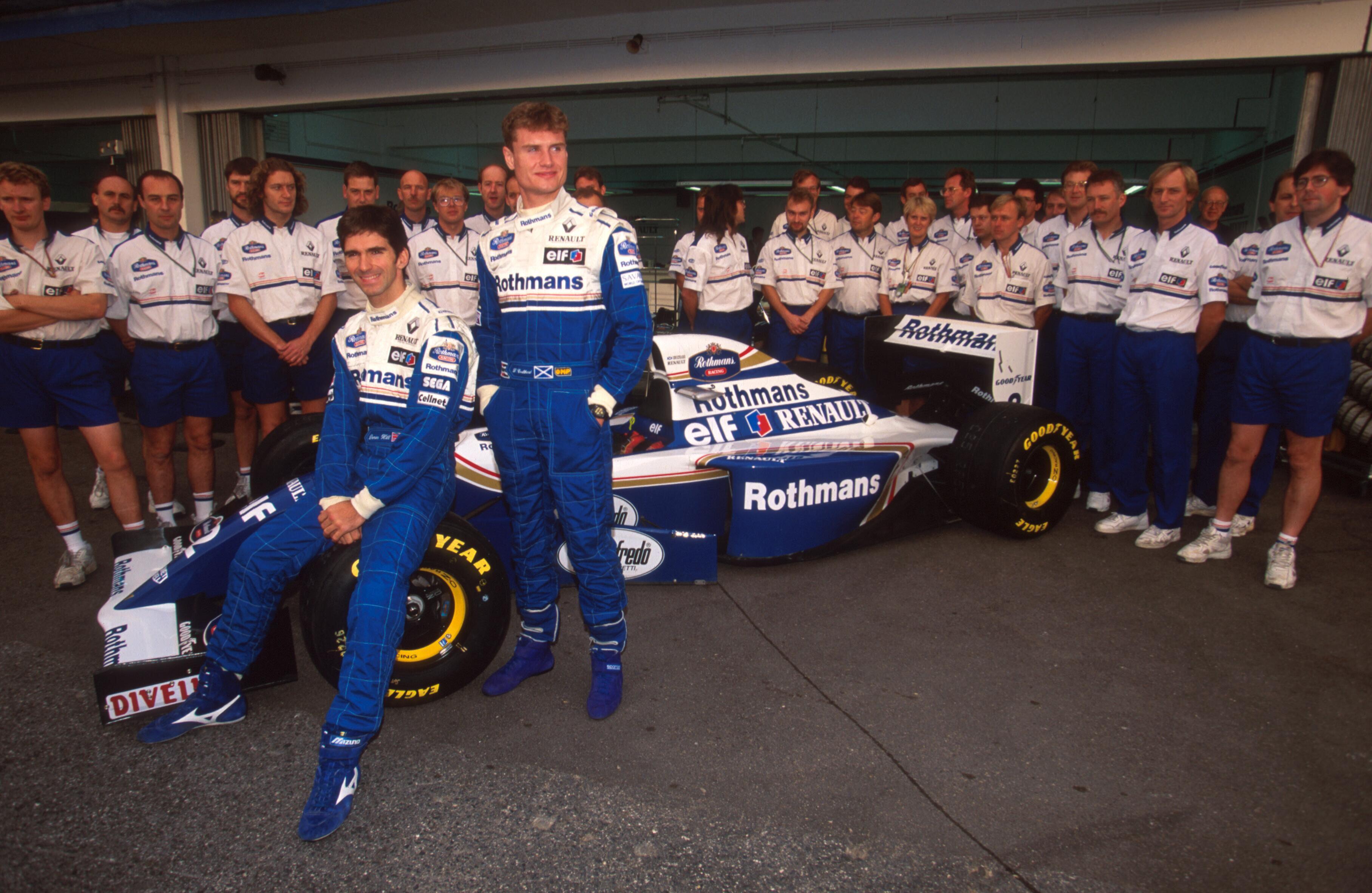 1994 David Coulthard Rookie Season Used Williams Renault F1 Suit