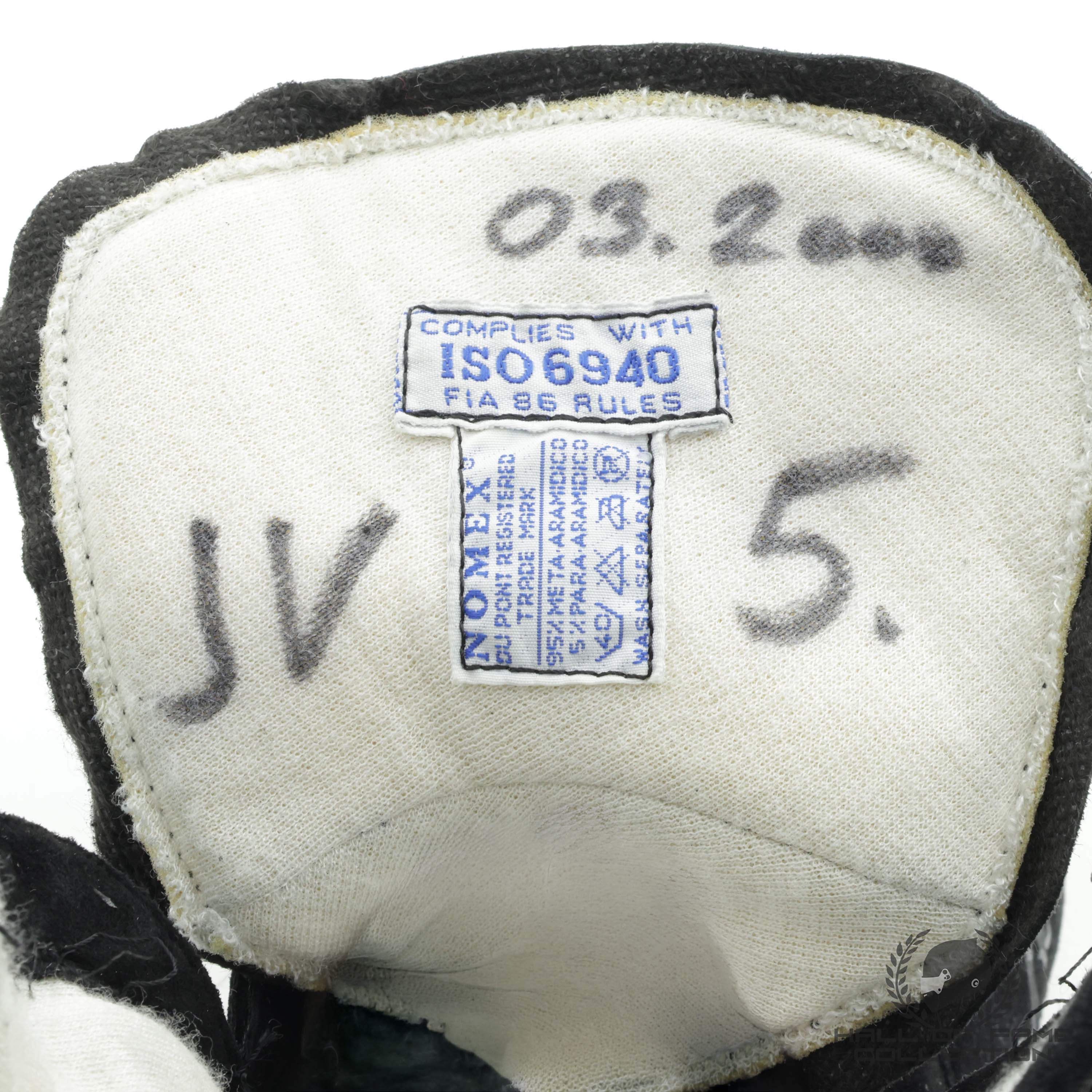 2000 Jacques Villeneuve Signed Lucky Strike BAR Honda F1 Boots