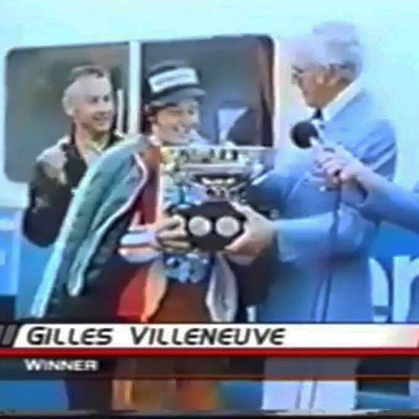 Gilles Villeneuve Set of two Formula Atlantic Championship Trophies