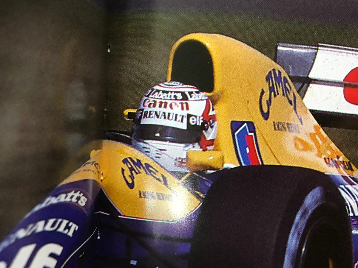 1991 Nigel Mansell Race Winning French Grand Prix F1 Helmet