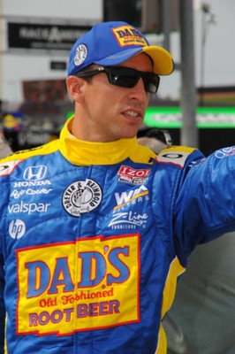 2011 Justin Wilson Signed Iowa Corn 250 Used Dreyer & Reinbold Racing Indycar Suit