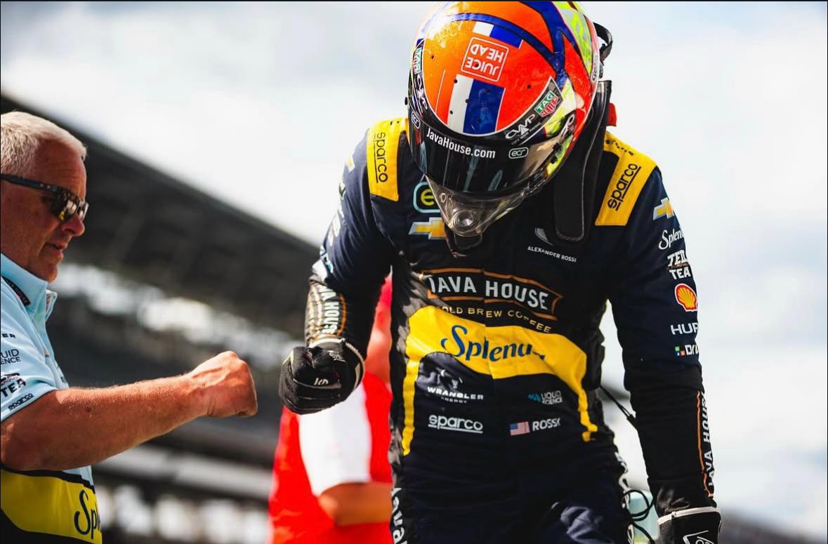 2025 Alex Rossi Signed Indy 500 Ed Carpenter Racing Suit