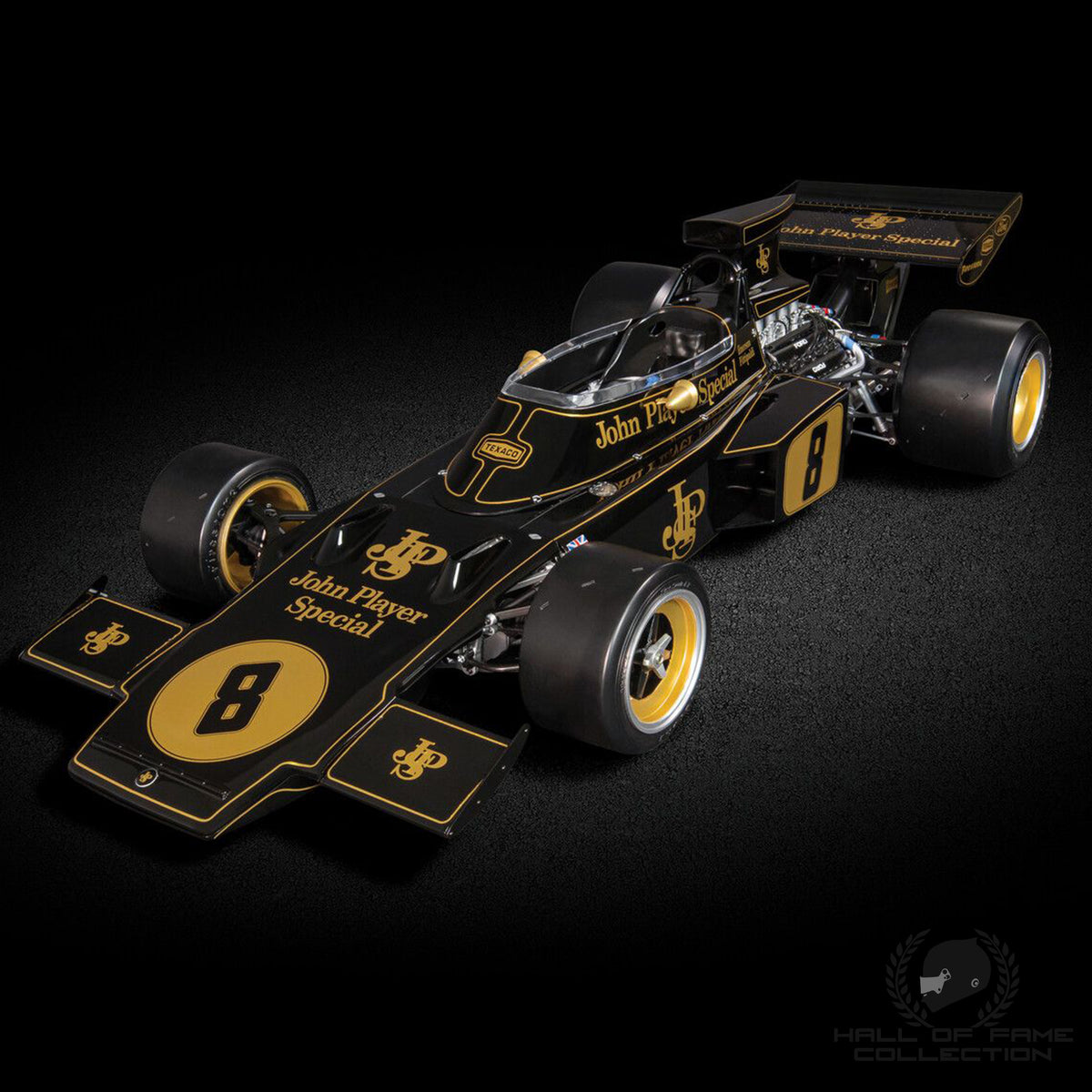 OPO 10 Modellino Formula 1 1/43 - Lotus 72D, Emerson Fittipaldi 1972 - Ixo, Serie FD005