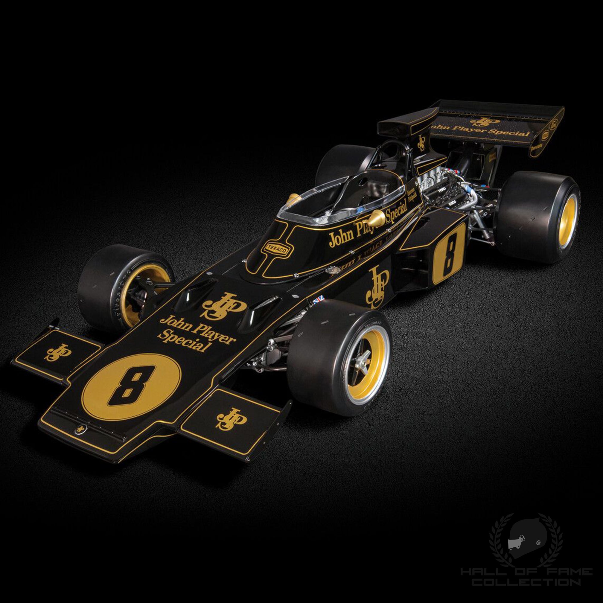 1972 Emerson Fittipaldi World Championship JPS Lotus 72D 1:8th Scale F1 Model