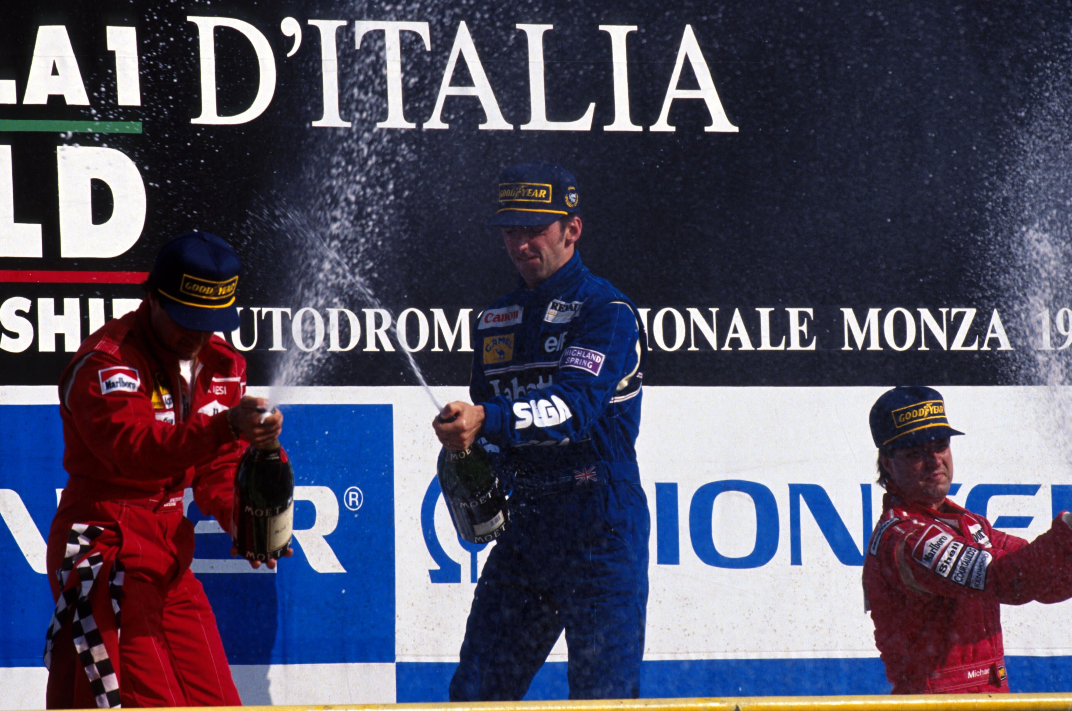 1993 Michael Andretti Signed Italian GP 'Only F1 Podium' Race Used Mclaren F1 Suit