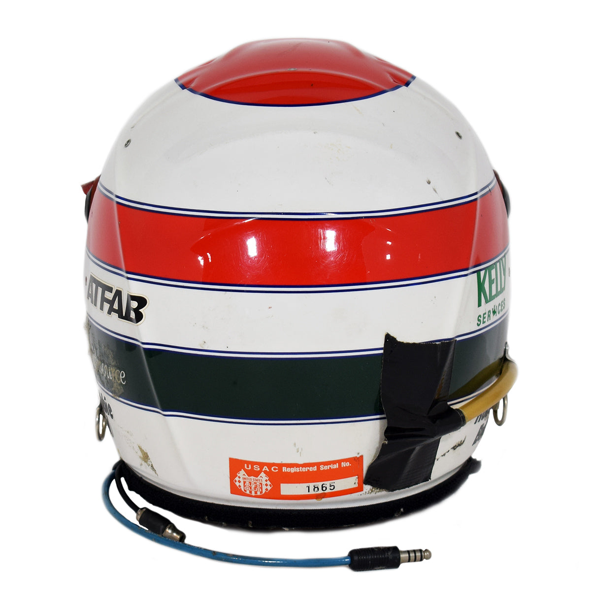 1996 Robbie Buhl Beck Motorsports Race Worn IndyCar Helmet