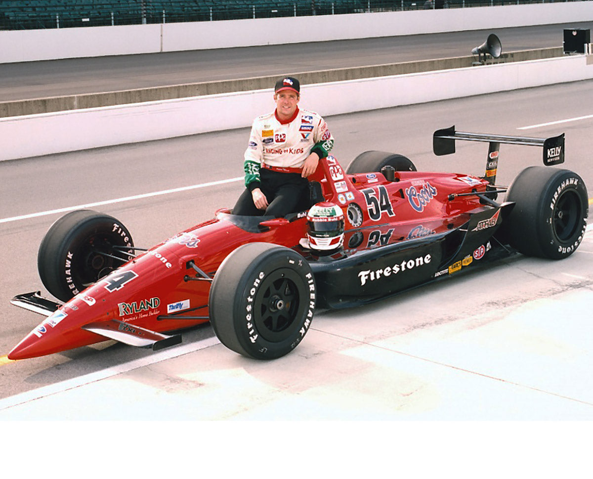 1996 Robbie Buhl Beck Motorsports Race Worn IndyCar Helmet