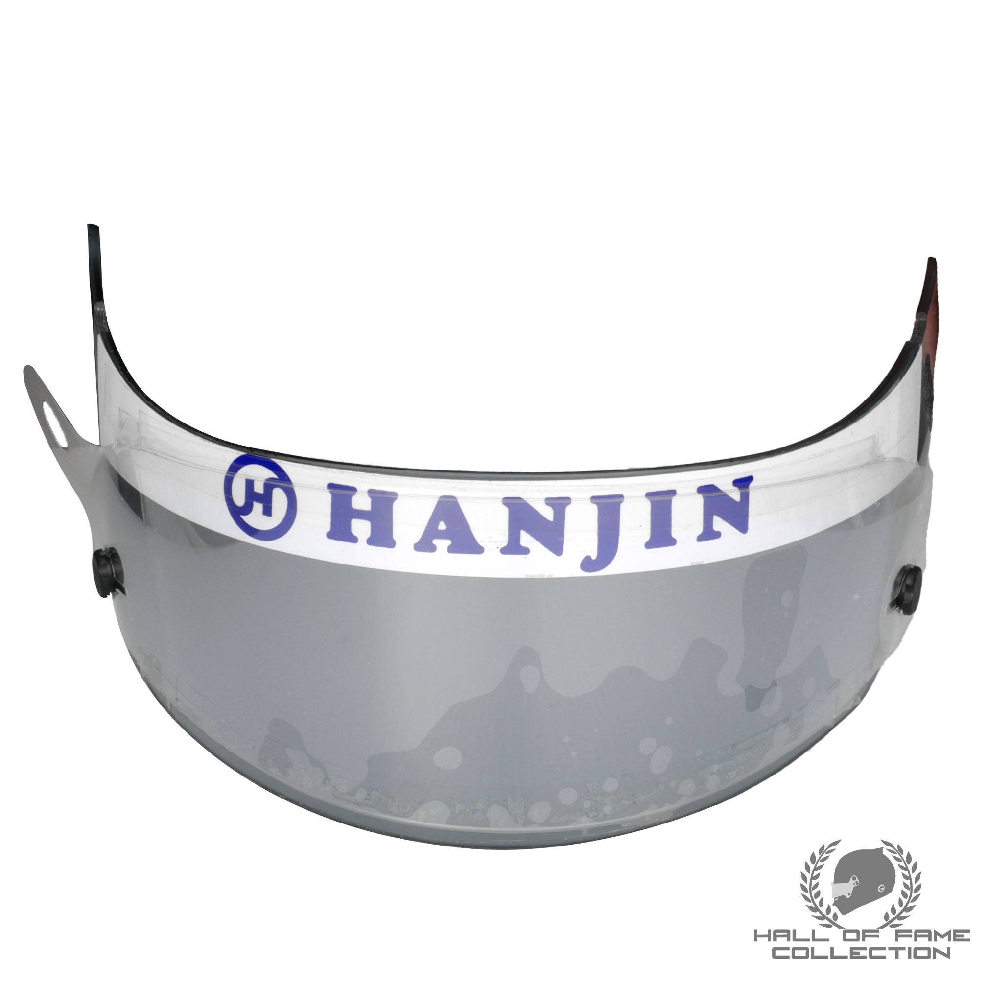 2003 Fernando Alonso Race Used Renault F1 Visor