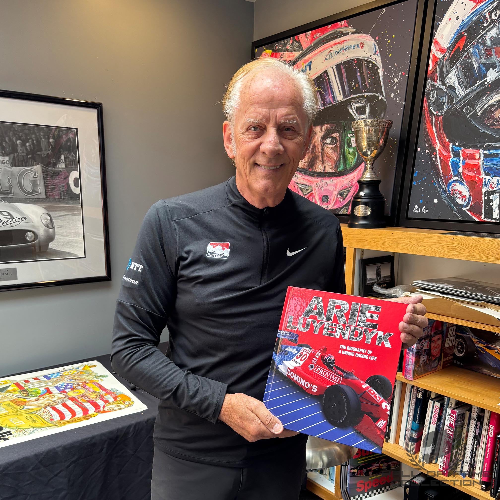Arie Luyendyk - The Biography Of A Unique Racing Life Signed Coffee Table Book