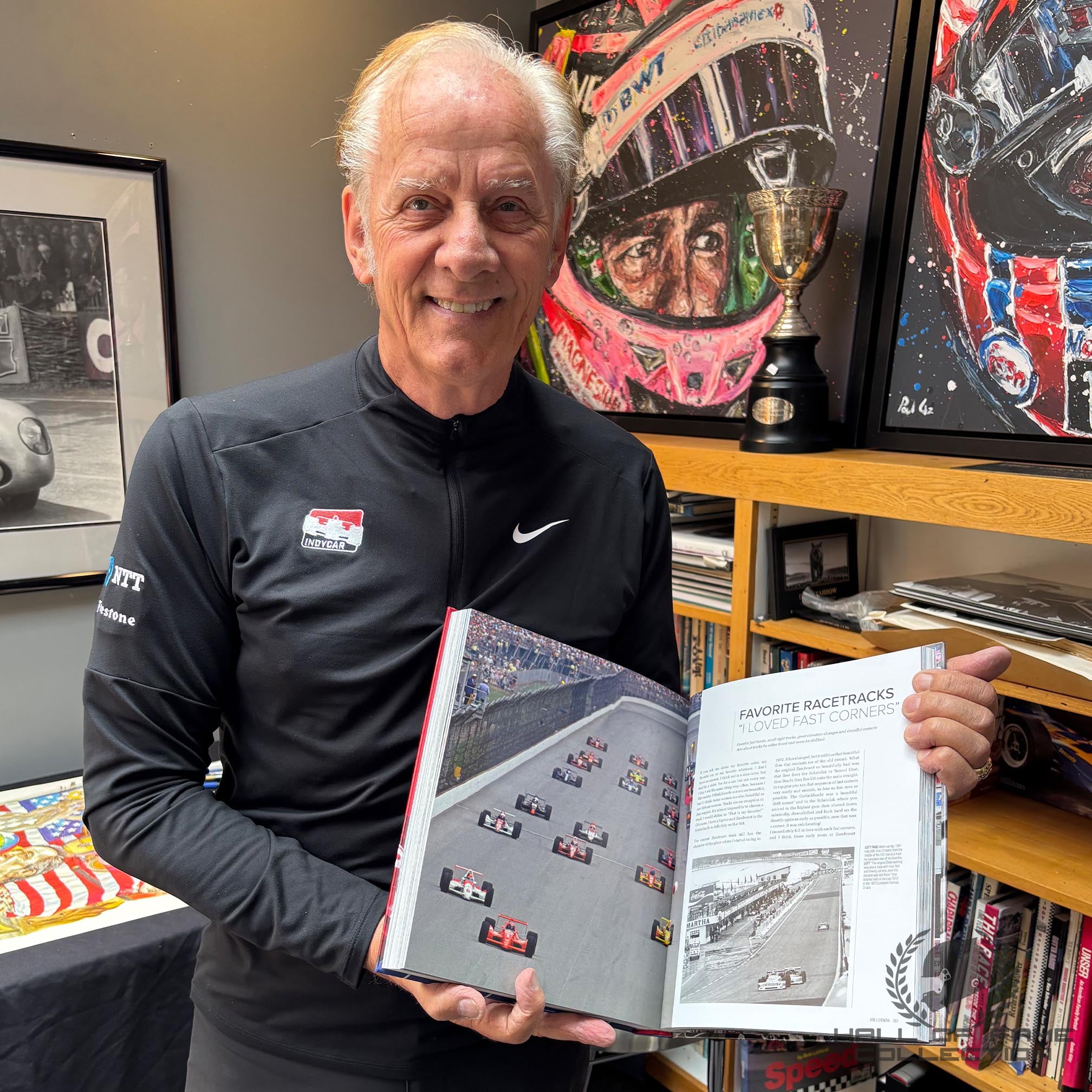 Arie Luyendyk - The Biography Of A Unique Racing Life Signed Coffee Table Book