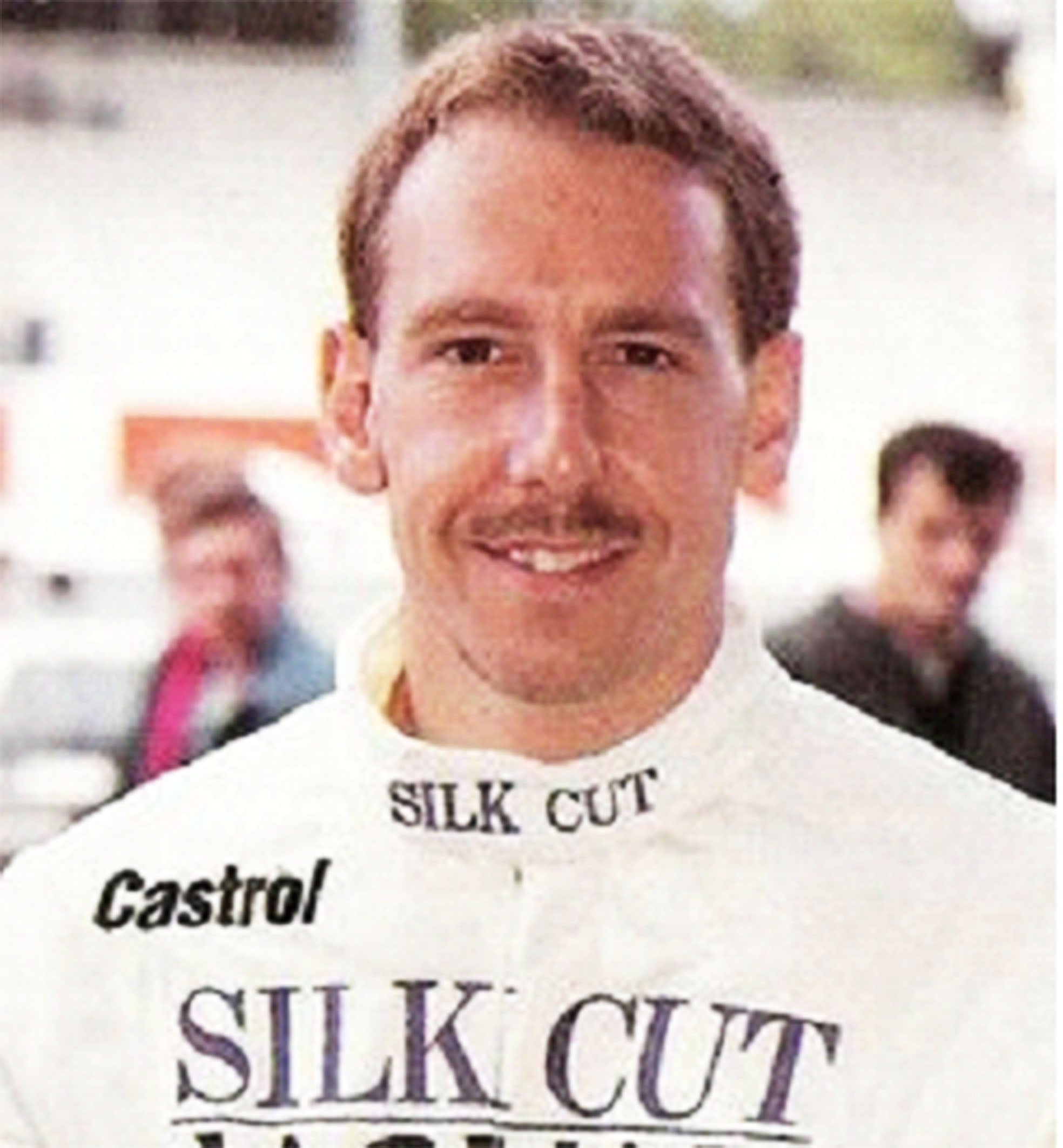 1990 Andy Wallace, race worn Silk Cut Jaguar Le Mans suit