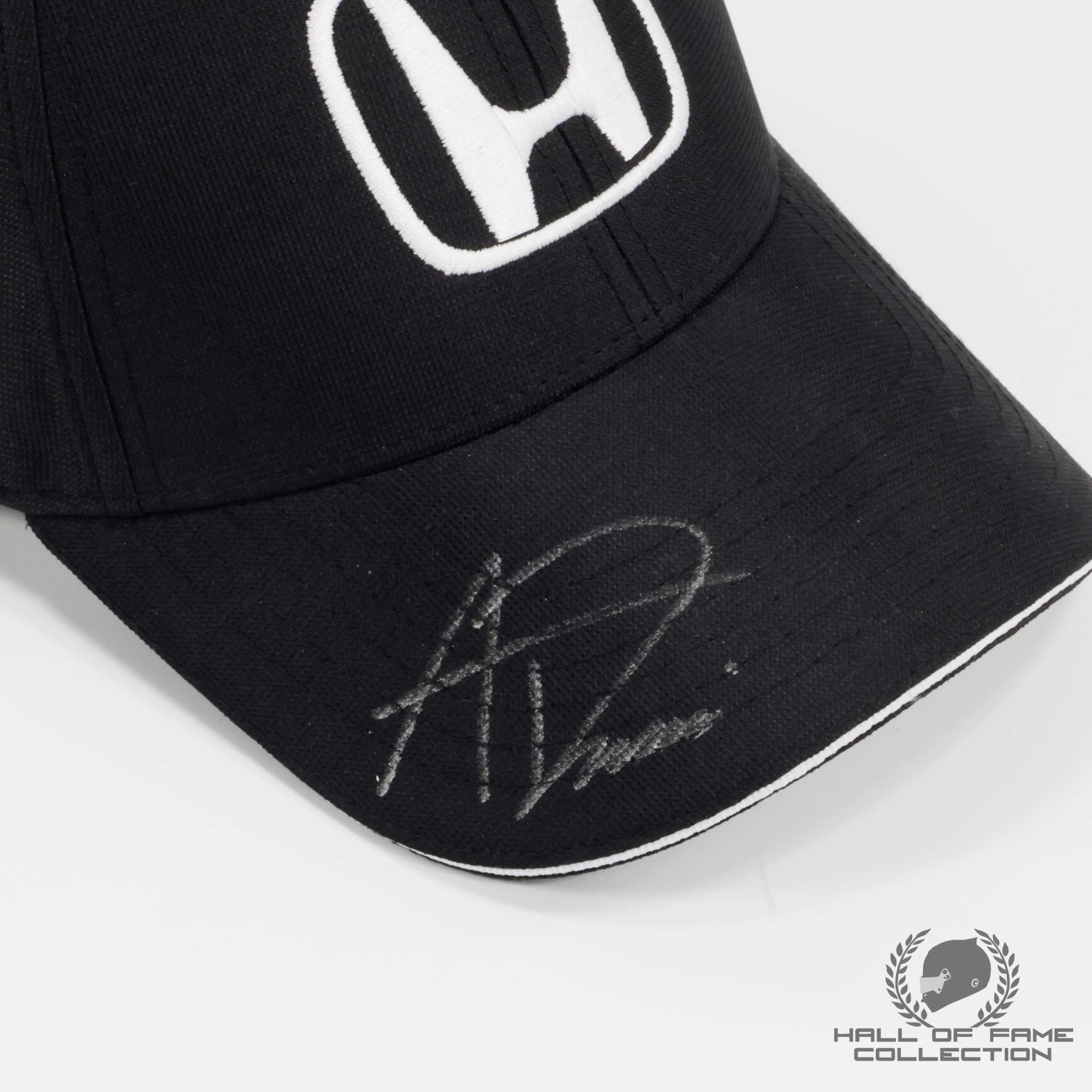 Alexander Rossi Signed Andretti Autosport Driver Worn Honda IndyCar Hat