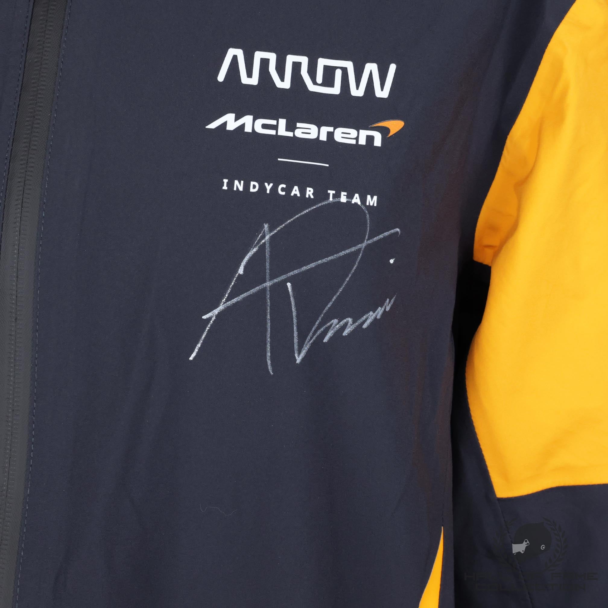 Alexander Rossi Signed Arrow McLaren Driver Worn IndyCar Jacket Size M