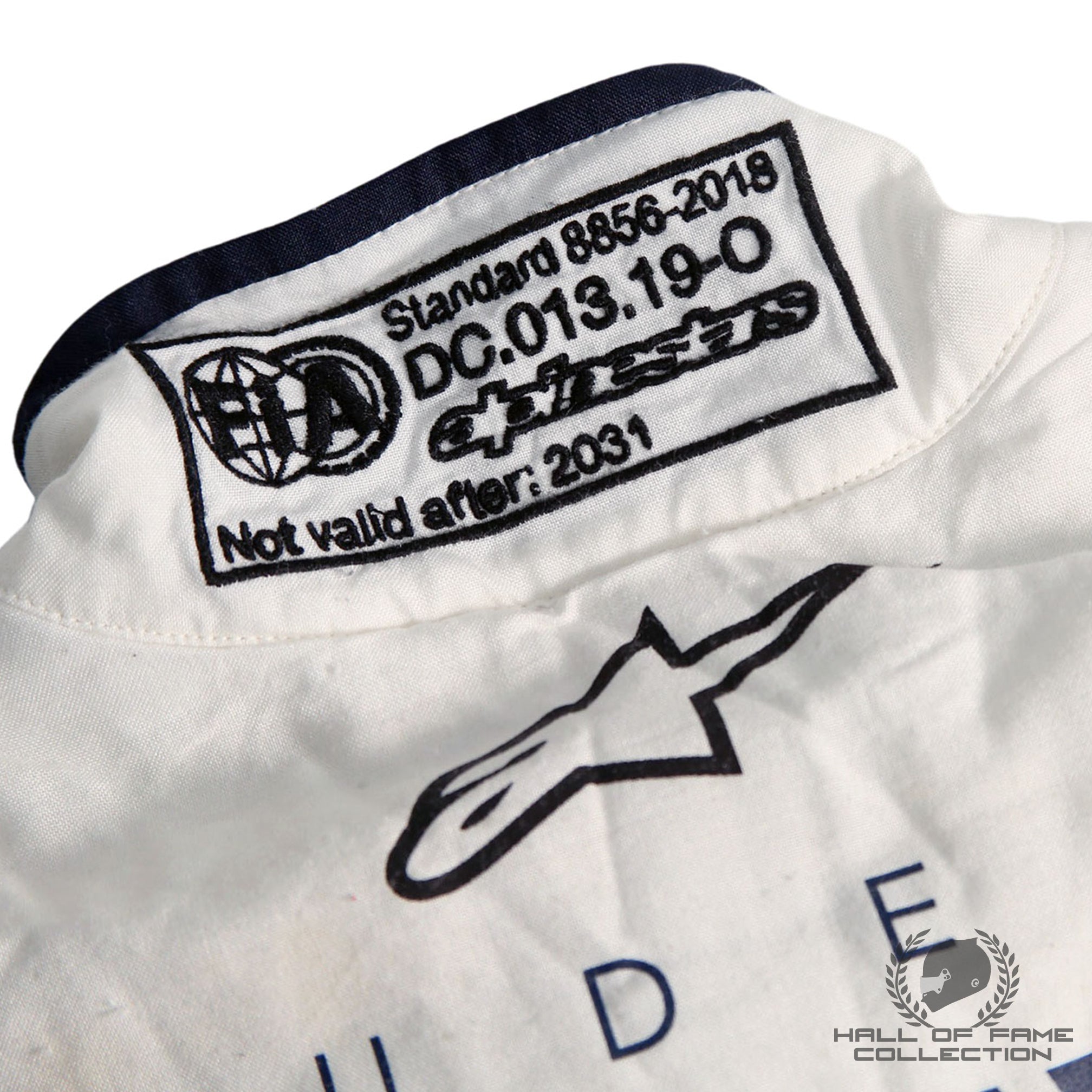 2021 Yuki Tsunoda Signed Race Used Rookie Season AlphaTauri F1 Suit