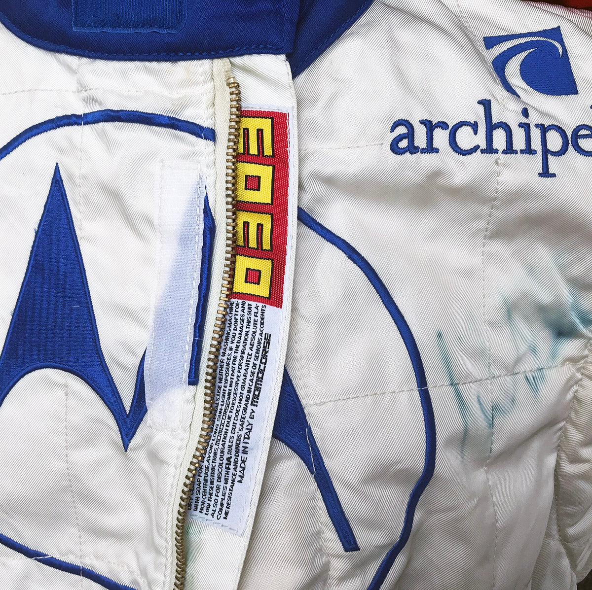 2001 Michael Andretti Signed Race Worn 'Motegi Japan' Cart IndyCar Suit