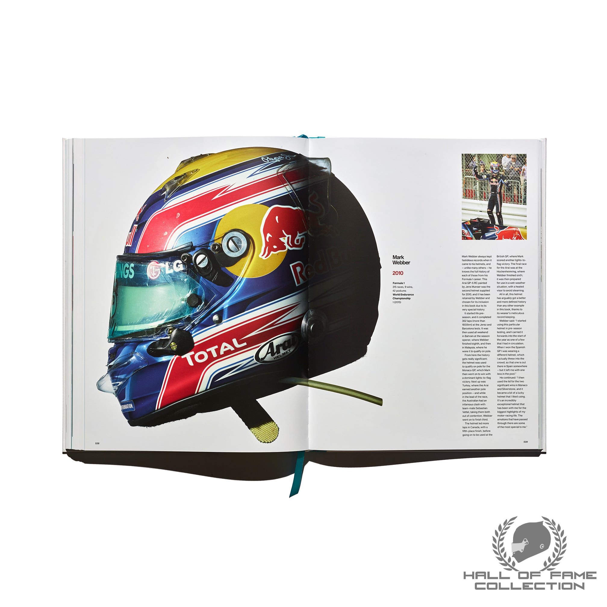 The Art of Racing: Helmet Book