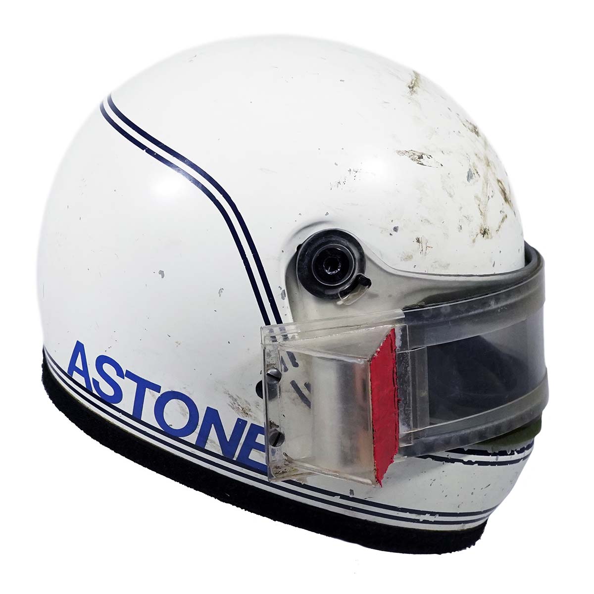 1980's Tommy Astone Race Used Sprintcar Bell XFM-1 Helmet