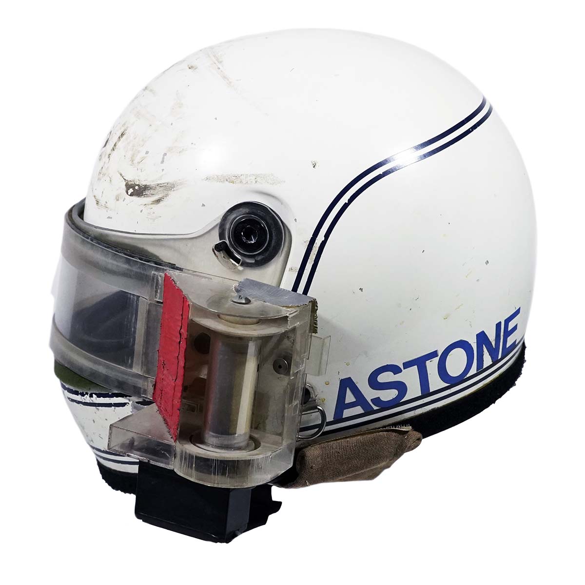 1980's Tommy Astone Race Used Sprintcar Bell XFM-1 Helmet