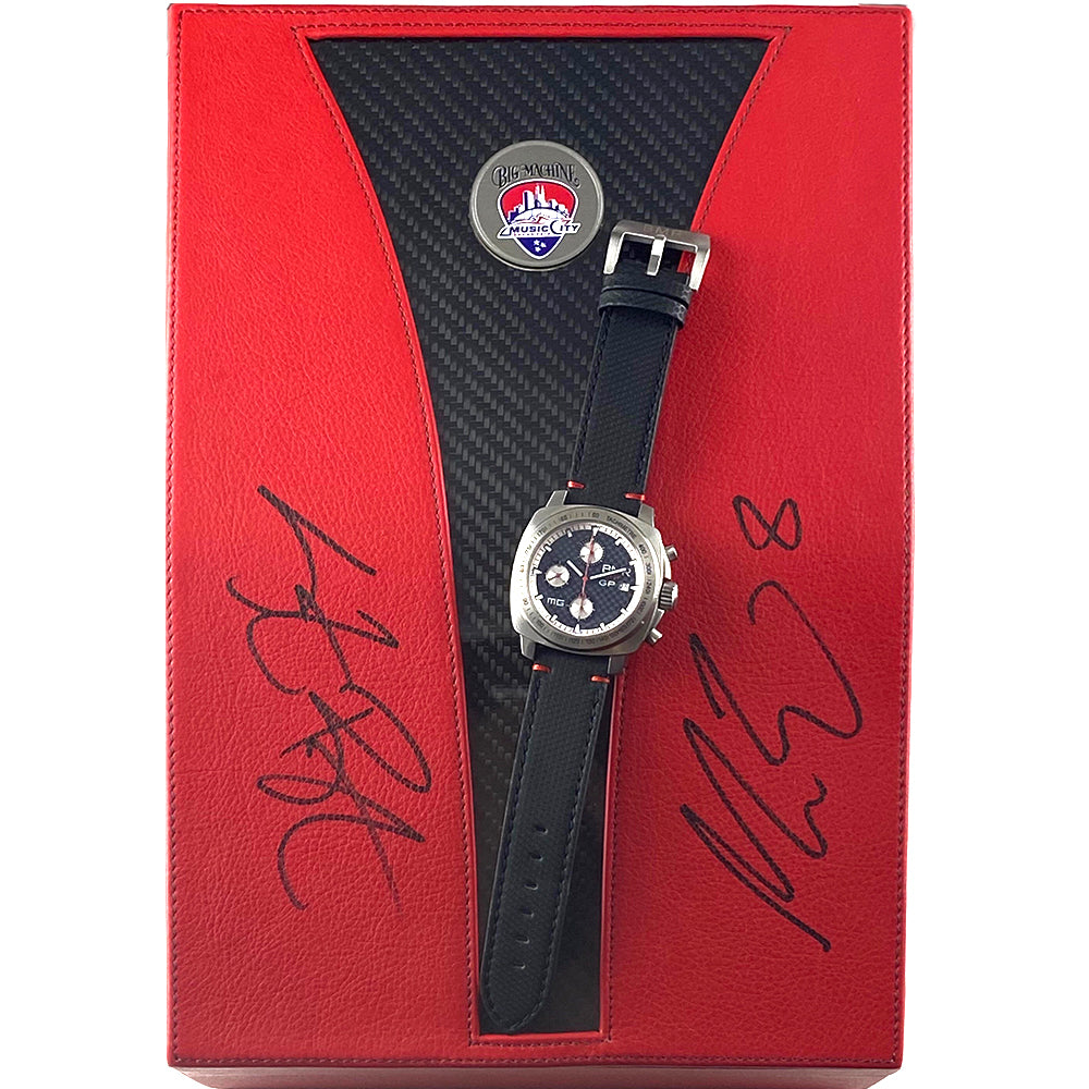 Exclusive Big Machine Music City Grand Prix Limited Chronograph Signed By Race Winner Marcus Ericsson