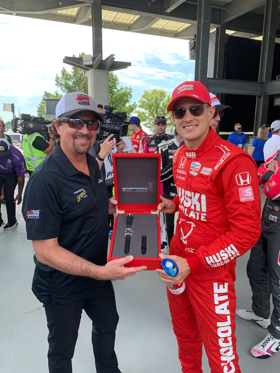 Exclusive Big Machine Music City Grand Prix Limited Chronograph Signed By Race Winner Marcus Ericsson