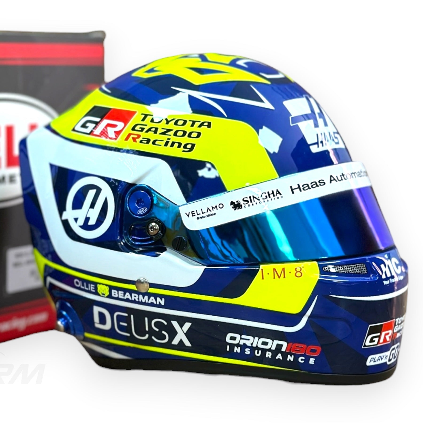 2026 Oliver Bearman Haas 1:2 Scale F1 Helmet