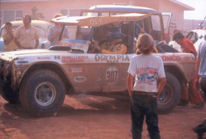 1973 Parnelli Jones 5th Annual Baja 500 "Big Oly" Winning Trophy