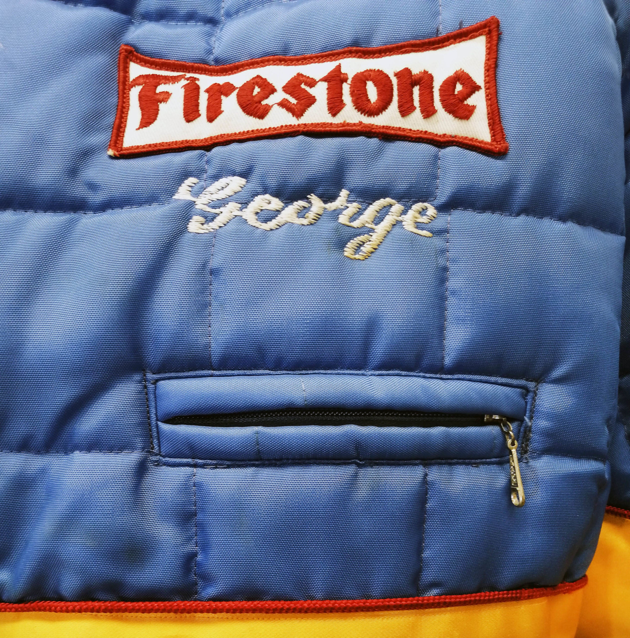 1971 George Bignotti Original Vel-Parnelli Johnny Lighting Team Jacket