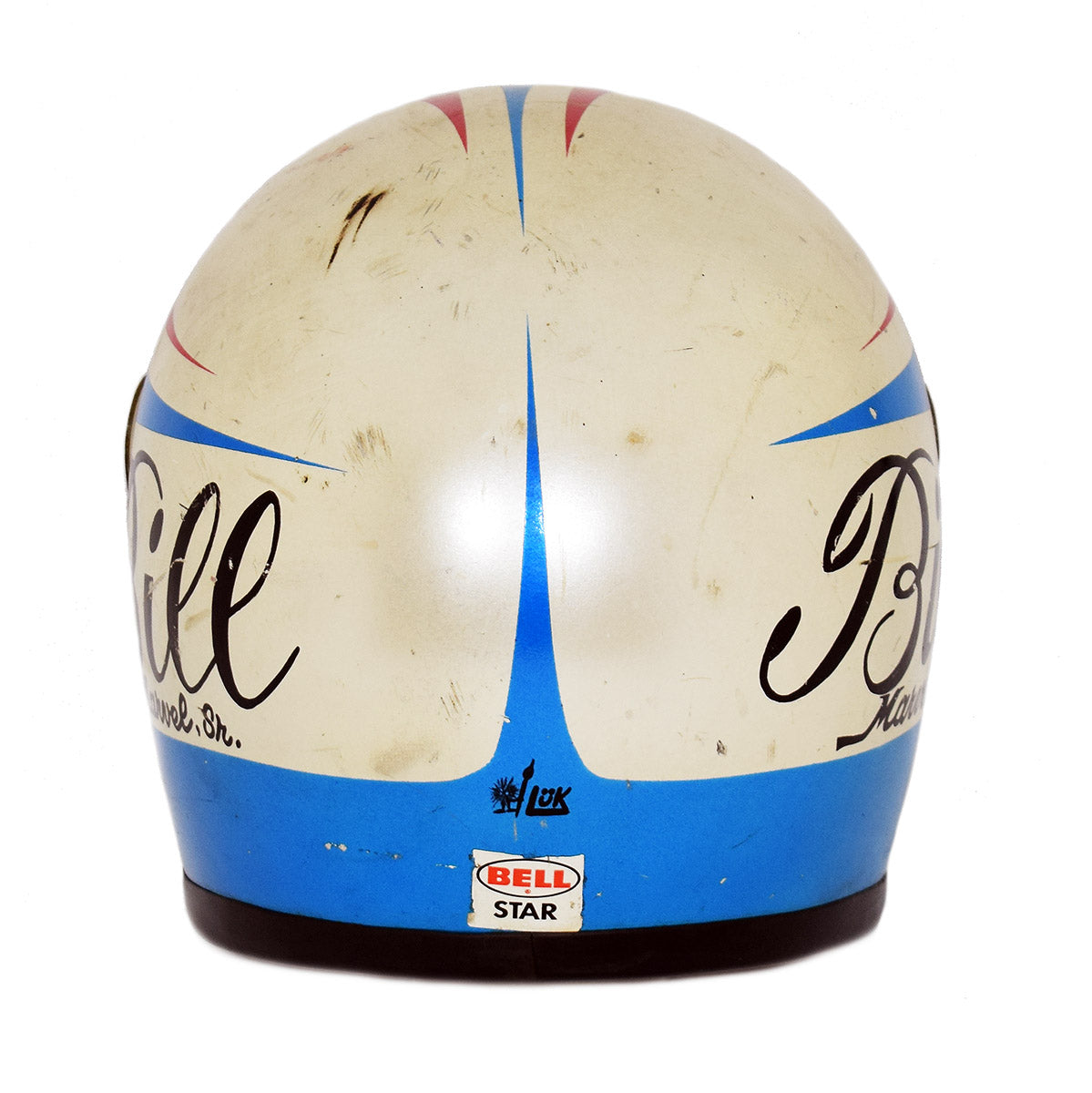 1975 Bill Marvel Senior Stock Car Race Used Helmet